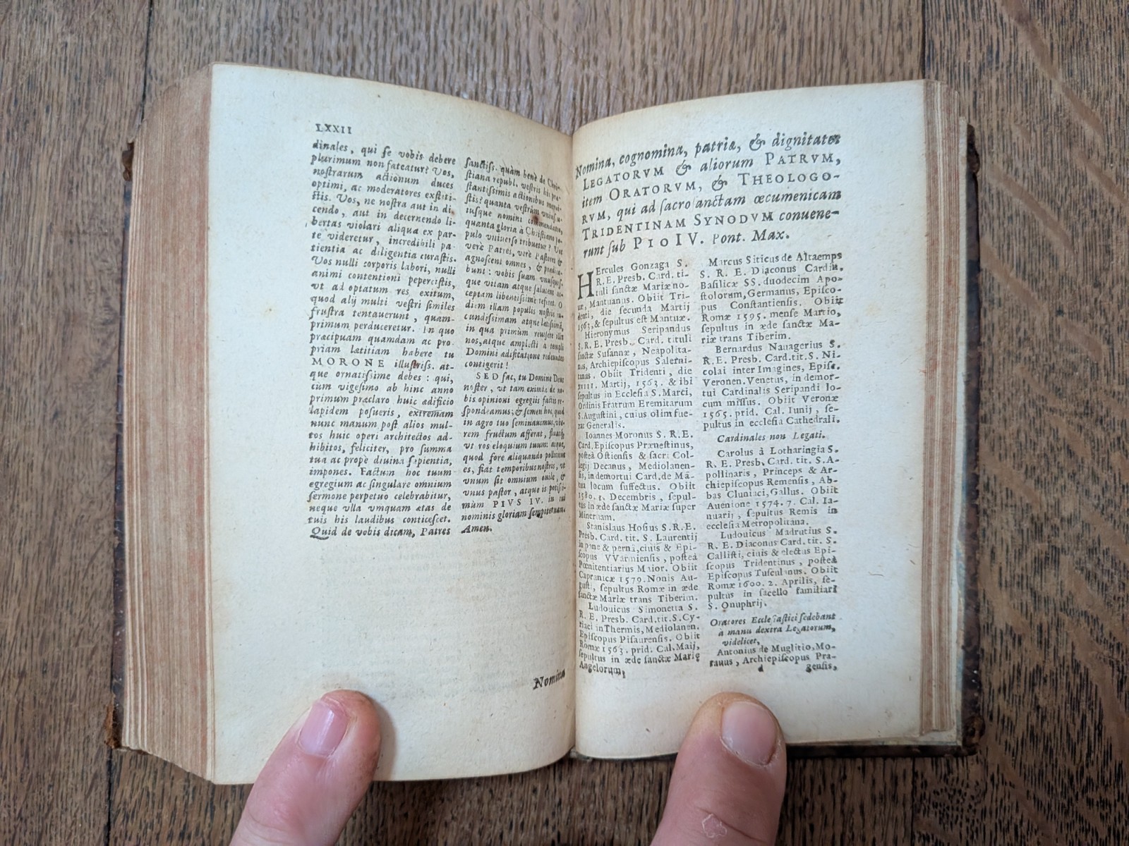 ancient book-Sacrosancti et Oecumenici Concili Tridentini -1640