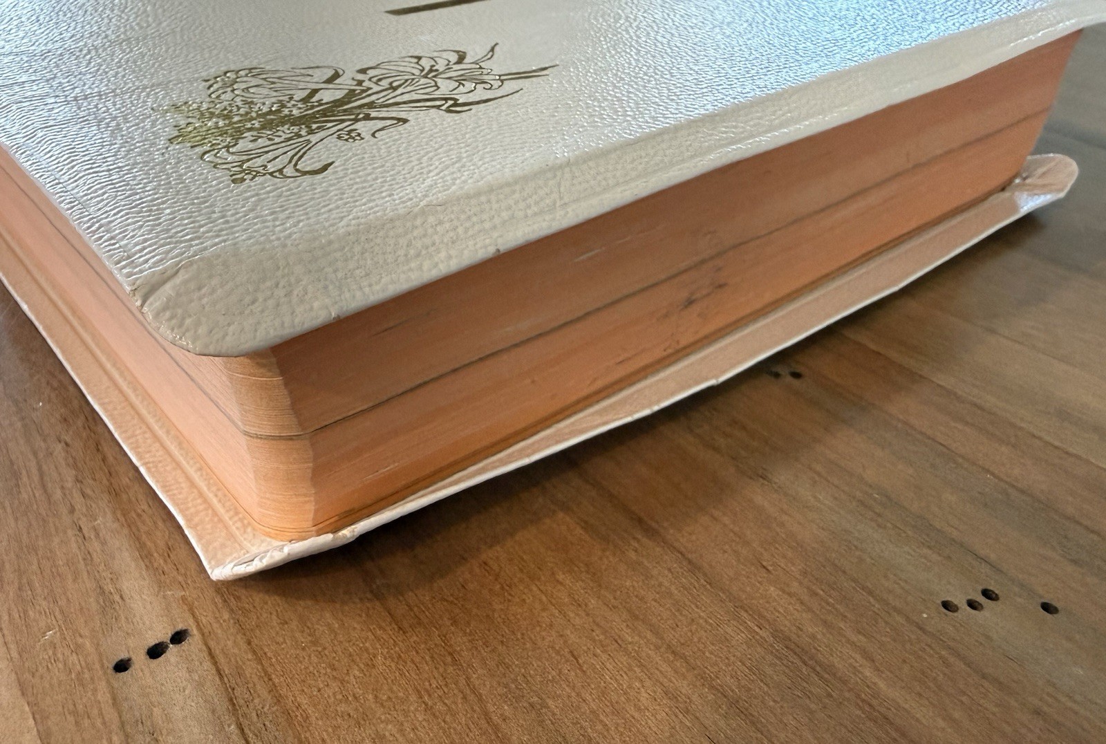 Vintage Leather 1969 Memorial Edition Holy Bible Franciscan Herald Press