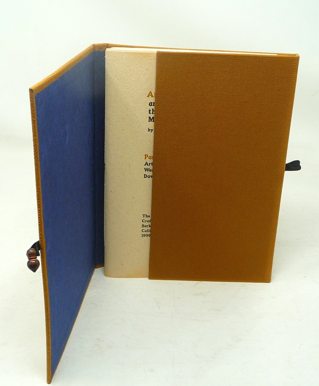1999 Author Signed Arthur Wesley Dow Arts & Crafts Movement Two Books Portfolio