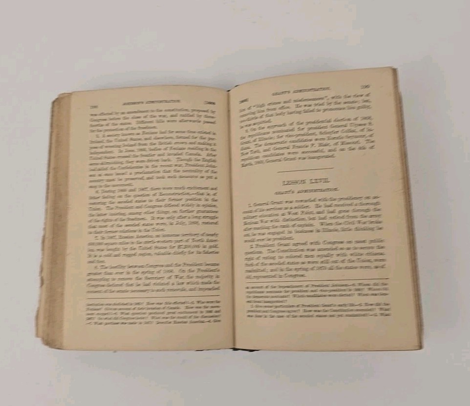 1887 Primary History of the United States Made Easy Interesting G.P. Quackenbos