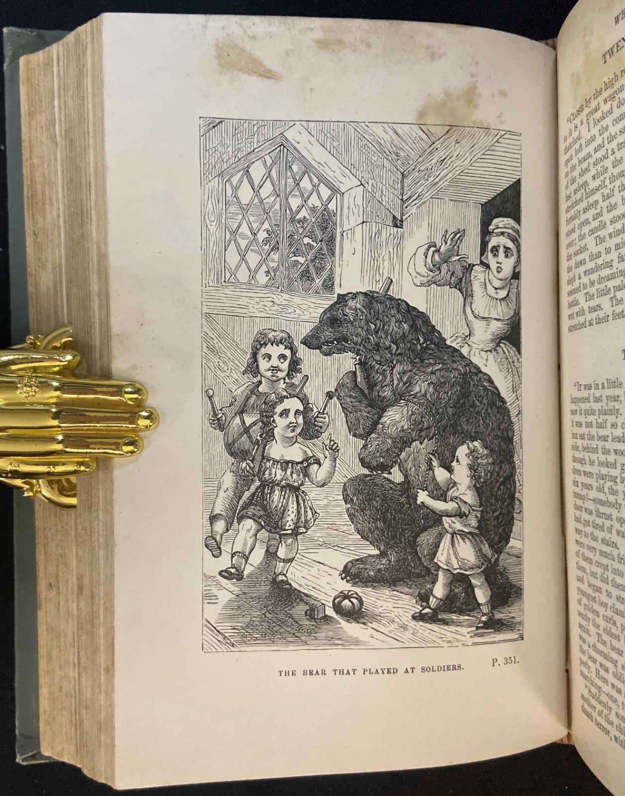 ANDERSEN’S FAIRY TALES Stories for the Household: Antique Victorian Book
