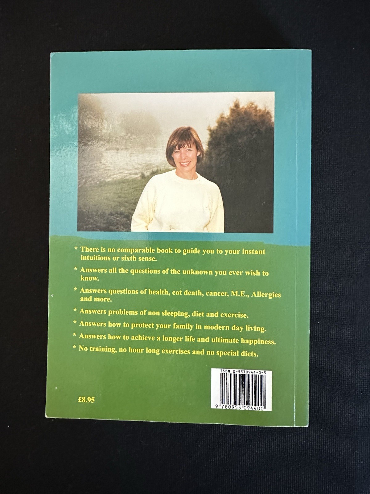 SIGNED Stepping Stones Into the Unknown 1997 1st PB Veronika Strong Psychic VG+