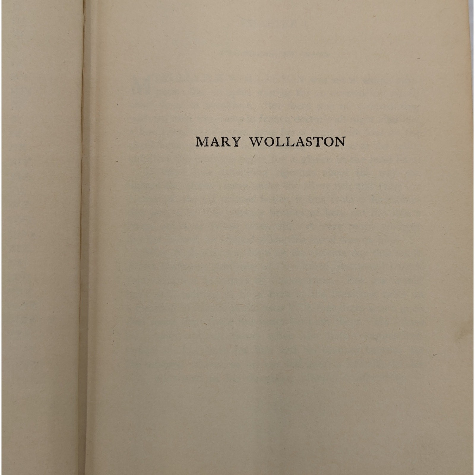 Mary Wollaston By Henry Kitchell Webster Antiquarian Vintage Novel 1920