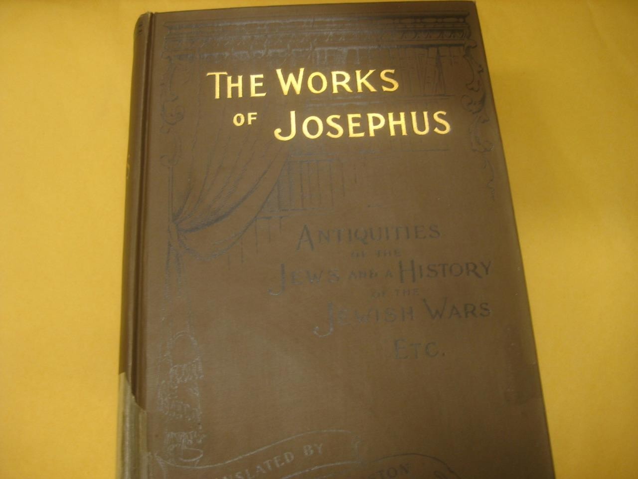 1896 Philadelphia The works of Flavius Josephus in English Fine Binding