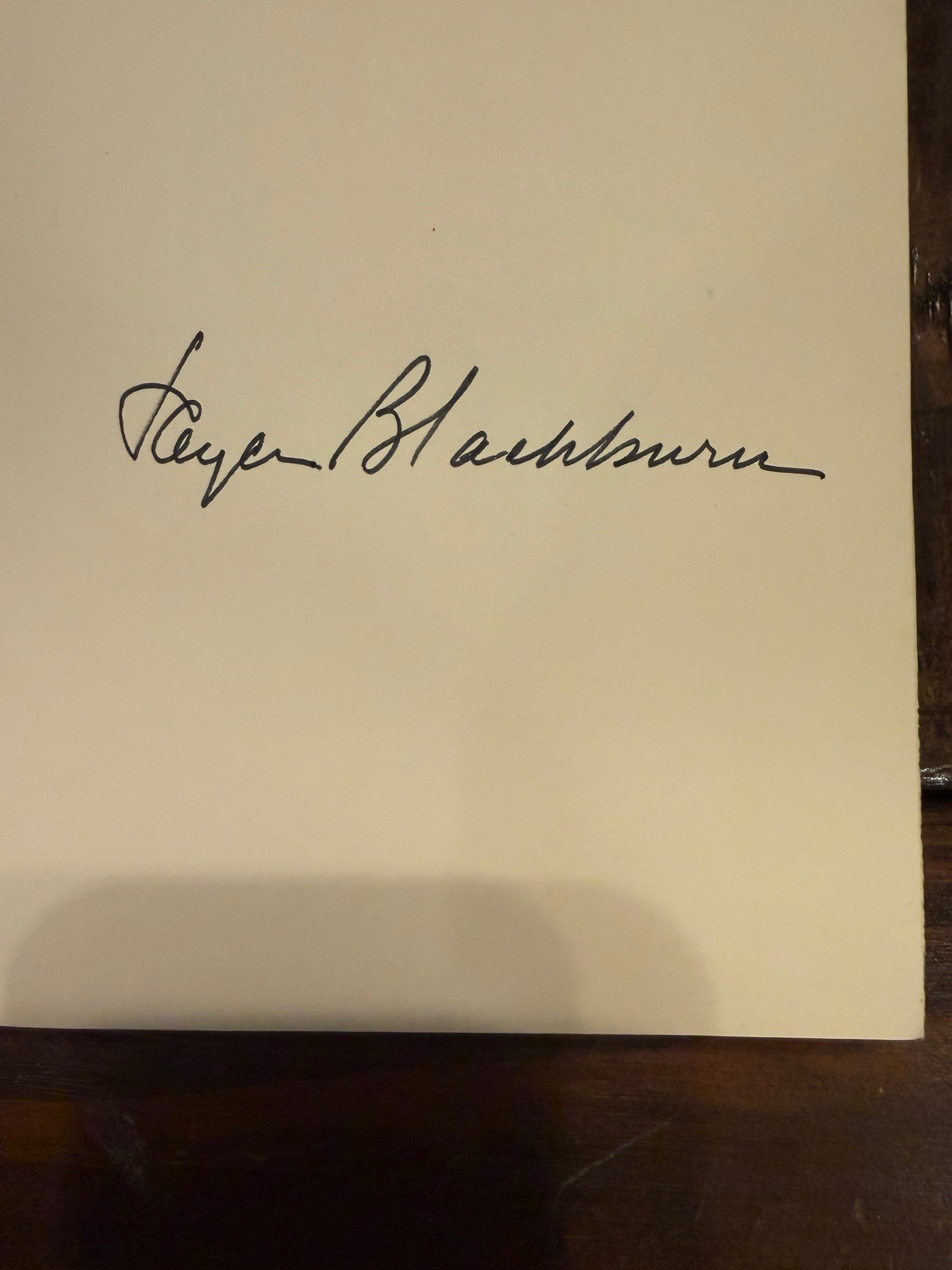George Wythe of Williamsburg by Joyce Blackburn Signed 1st Harper & Row HC DJ