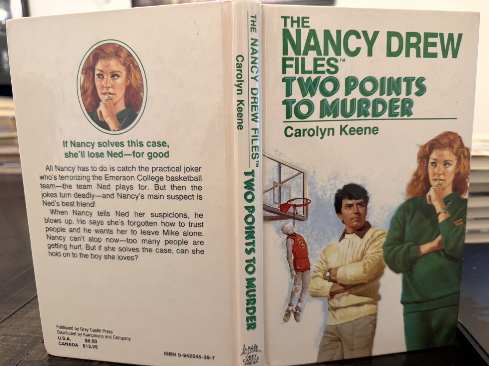 Nancy Drew Files – Hardcover Complete 10 Book Set Grey Castle Press Like New