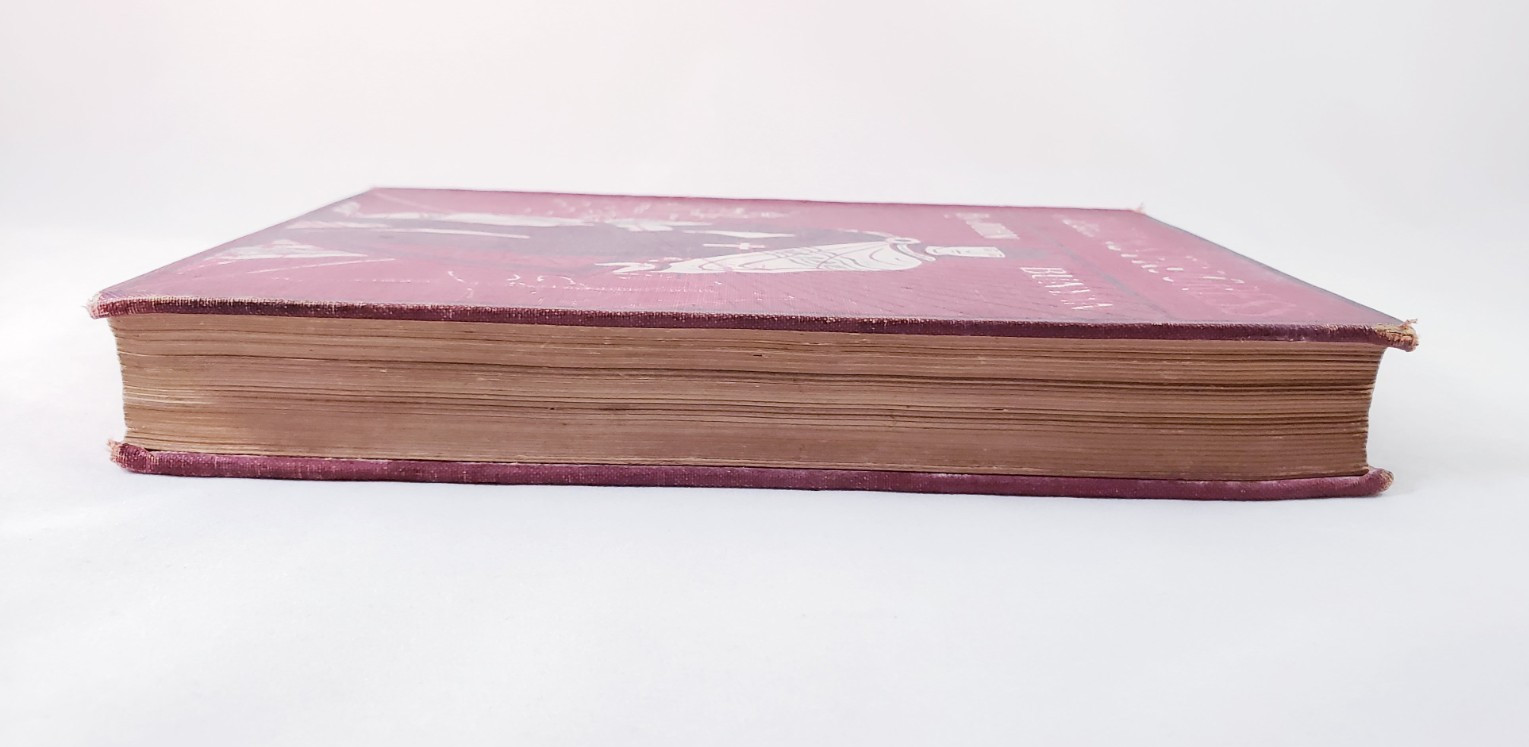 Antique The Pilgrims Progress John Bunyan The Christian Herald Red Line Edition