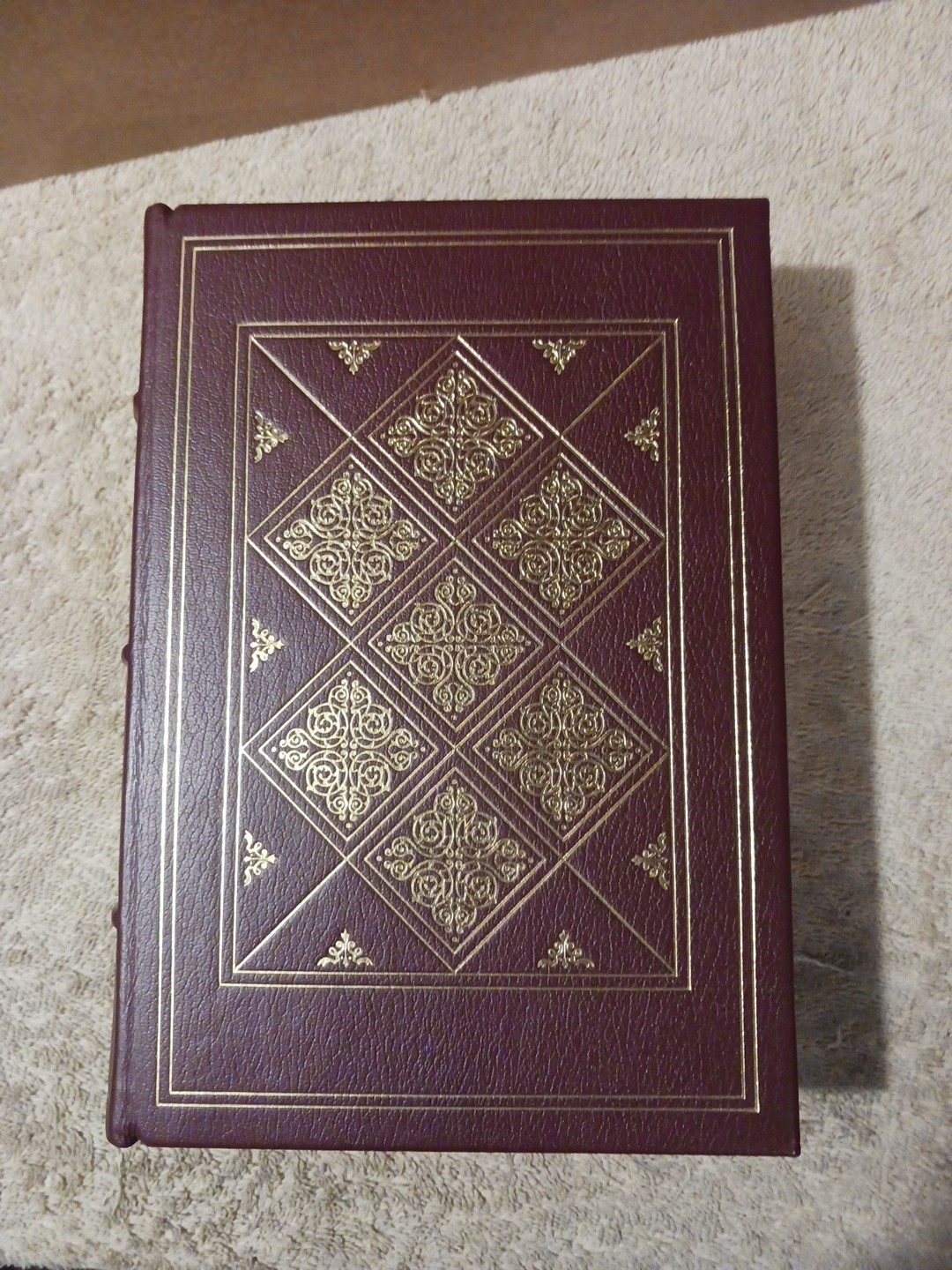 Franklin Library Full Leather! Abraham Lincoln by Carl Sandburg HC 1978