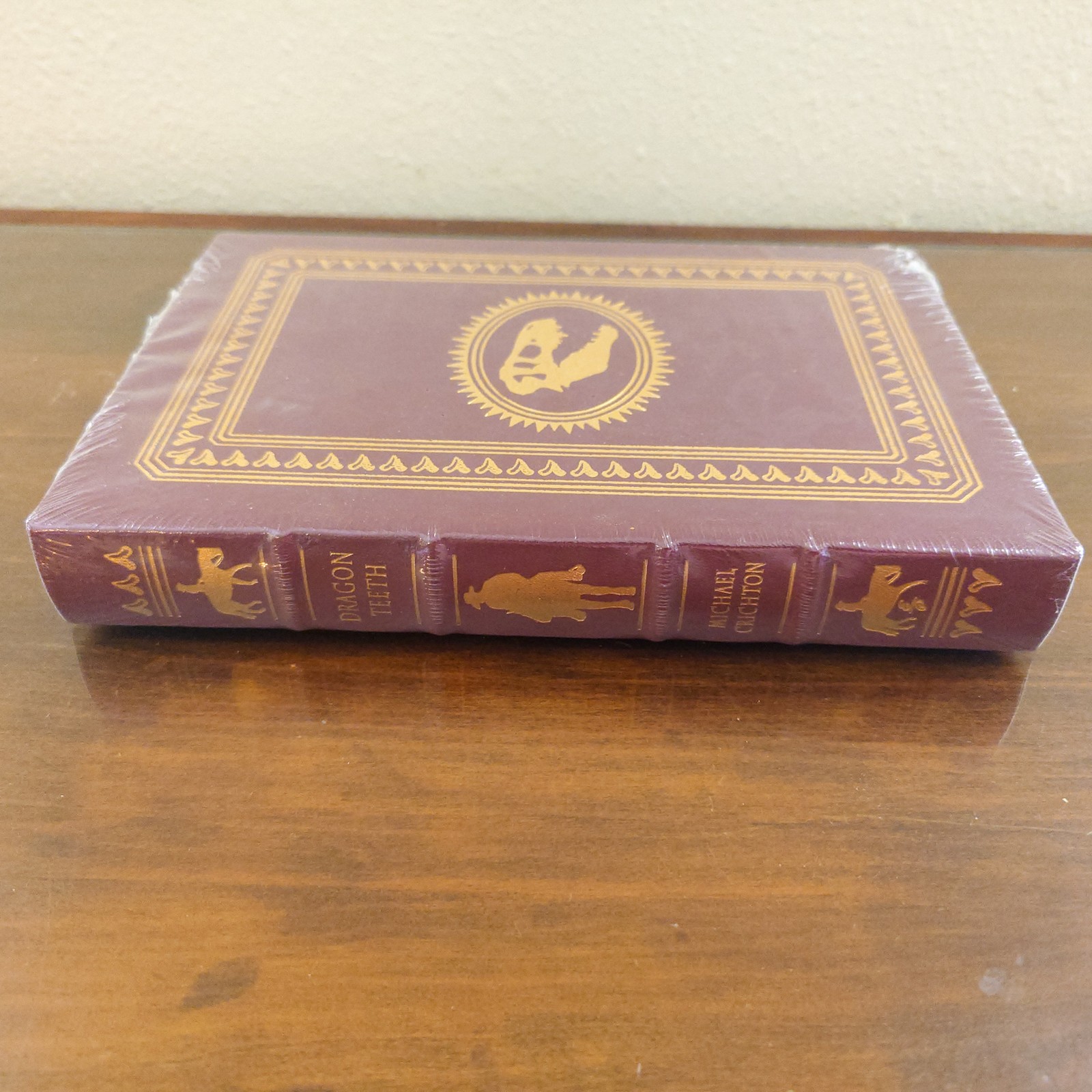 Michael Crichton Dragon Teeth Easton Press Collector’s Edition Factory Sealed