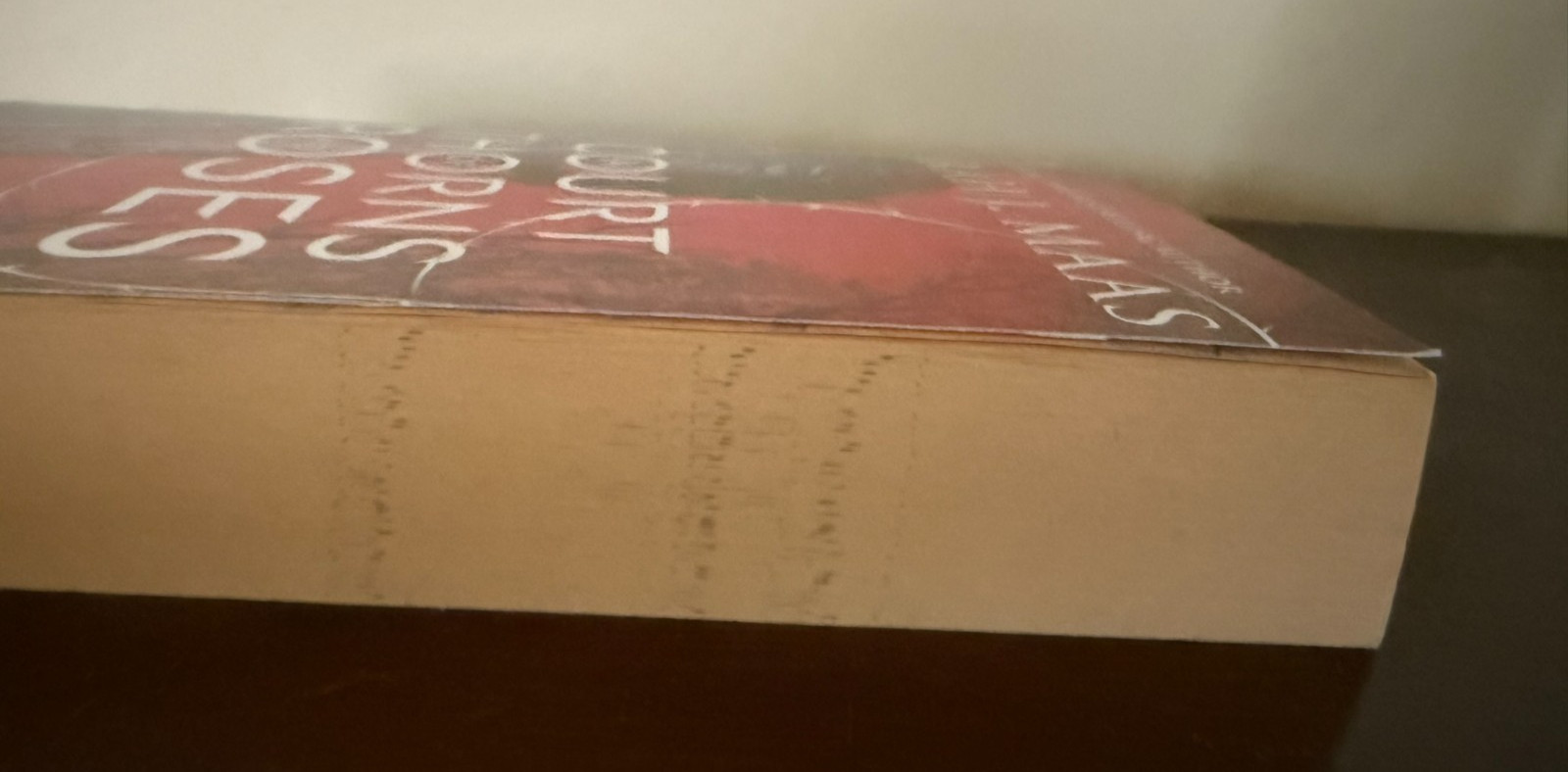 ADVANCE UNCORRECTED PROOF – A Court of Thorns and Roses – ARC – Sarah Maas RARE