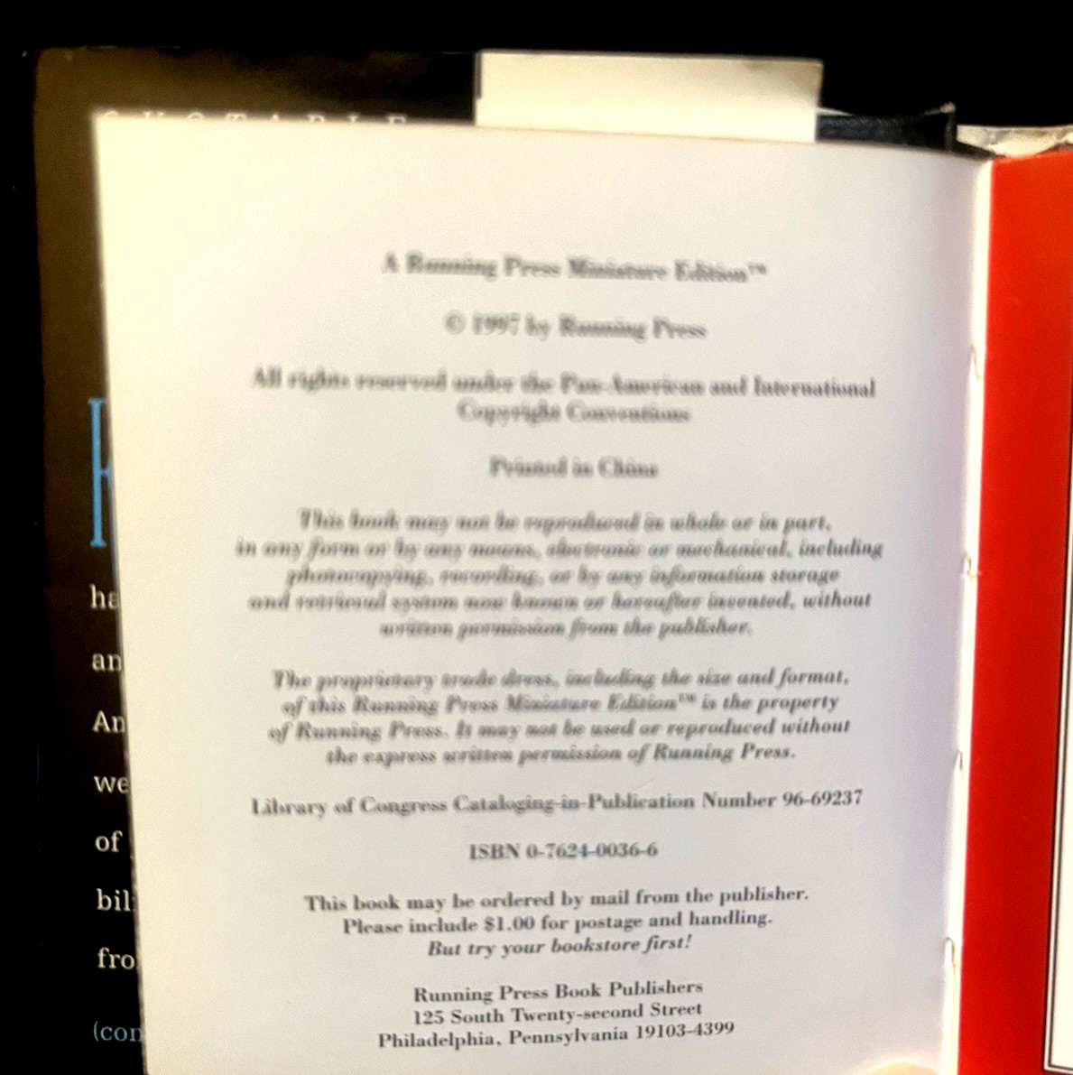 Dear Dad-Vol II( Halllmark) +Quotable America(Running Press) -2 HBDJ Mini books