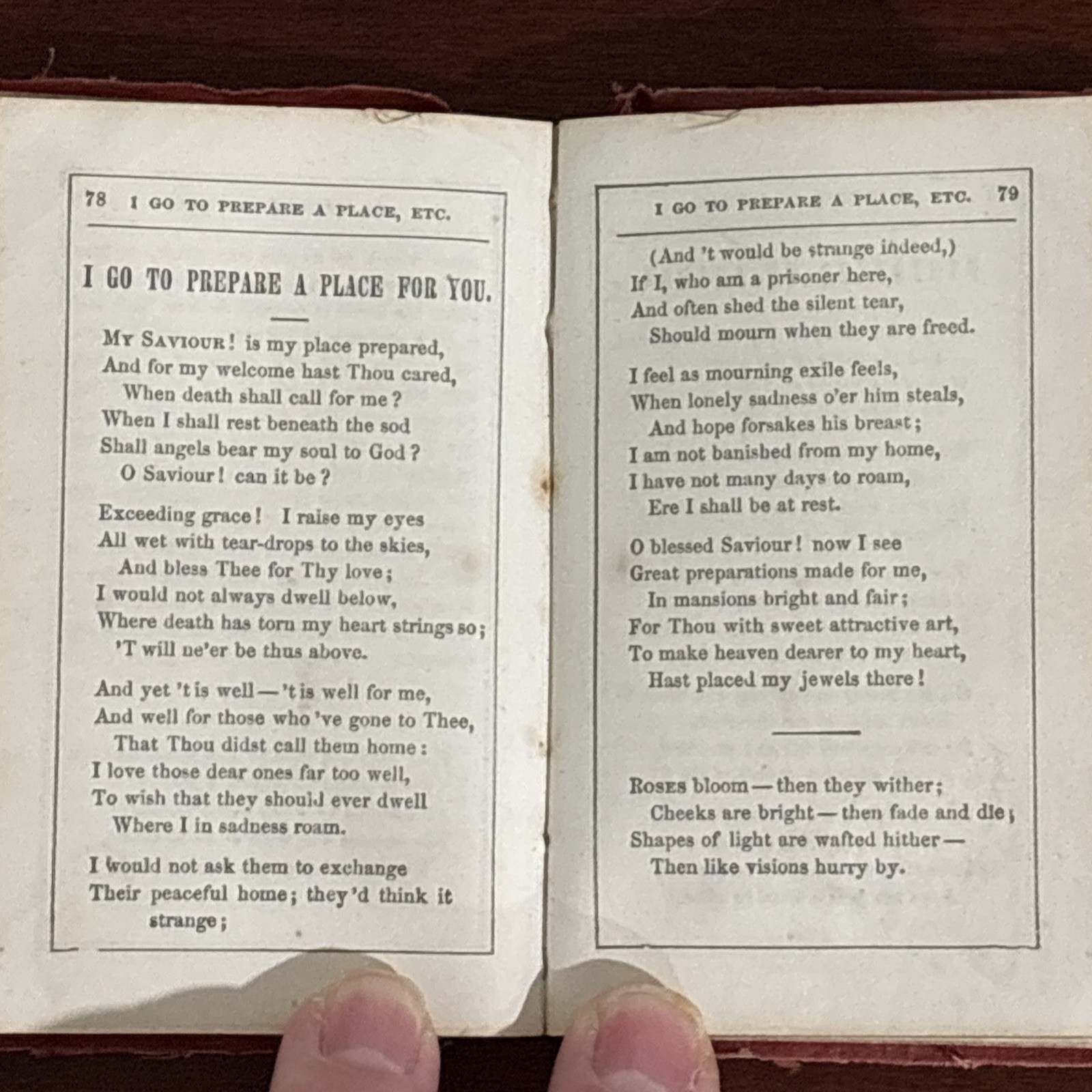 Antique “The Lady’s Token Or Gift Of Friendship”1848 Pocket Sized Literary Anual