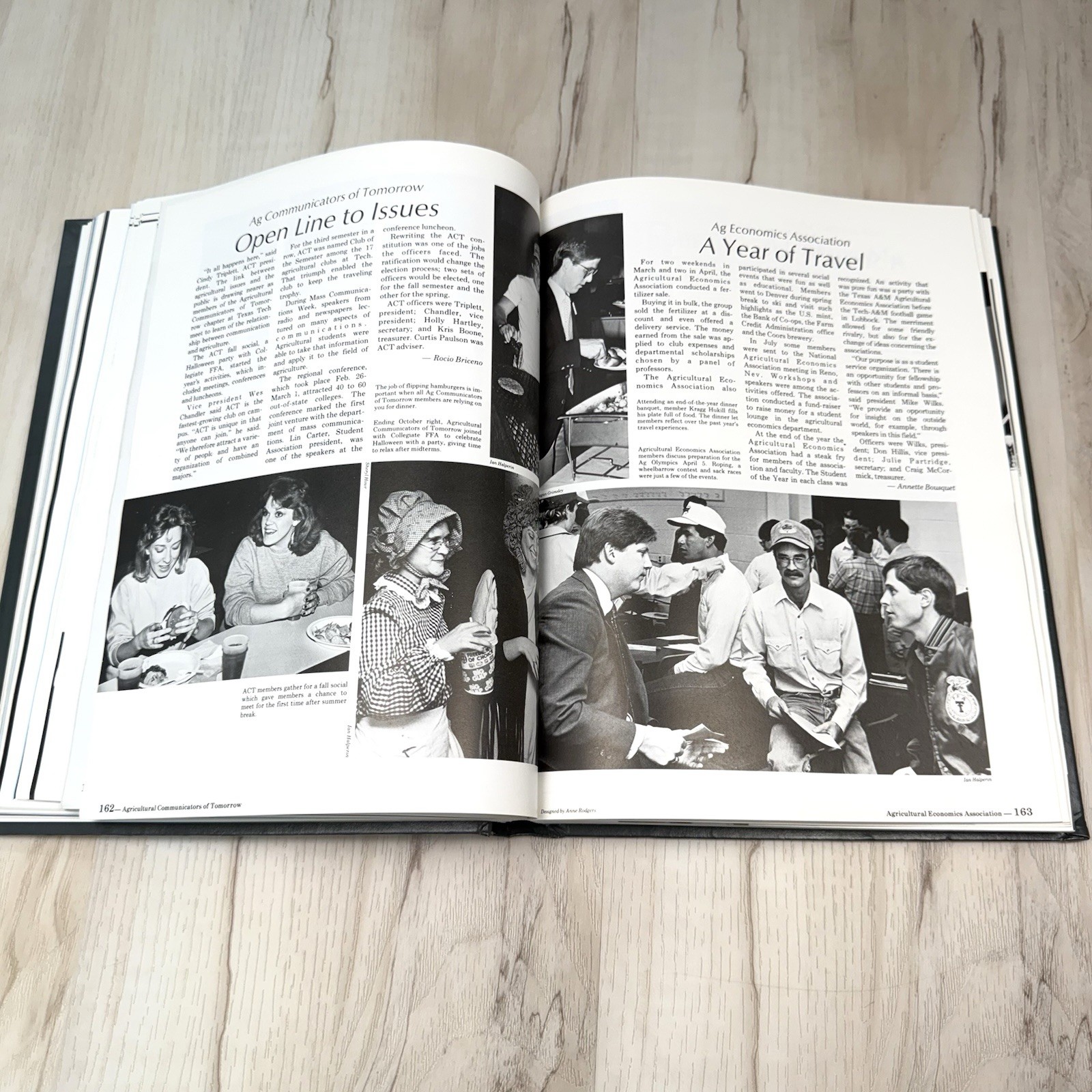 1986 La Ventana Texas Tech University Lubbock Volume 61 Yearbook Annual Book EUC