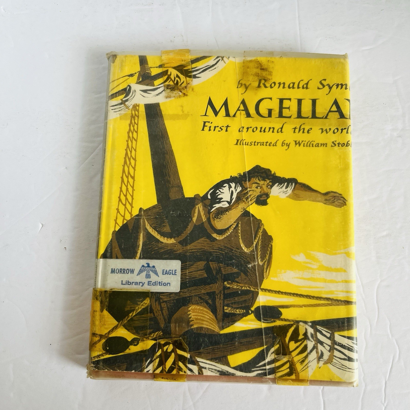 Magellan First Around World Ronald Syme 1953 Living Book Charlotte Mason Stobbs