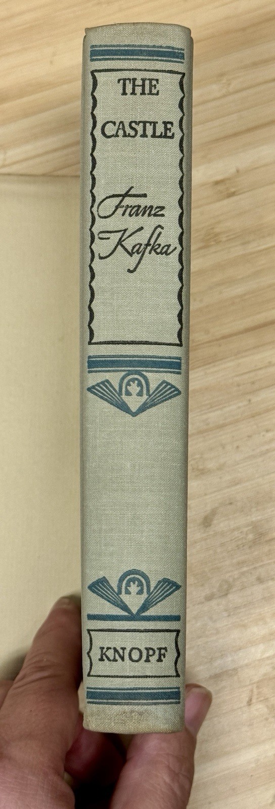 THE CASTLE by FRANZ KAFKA 1947 6th Printing with Thomas Mann Homage