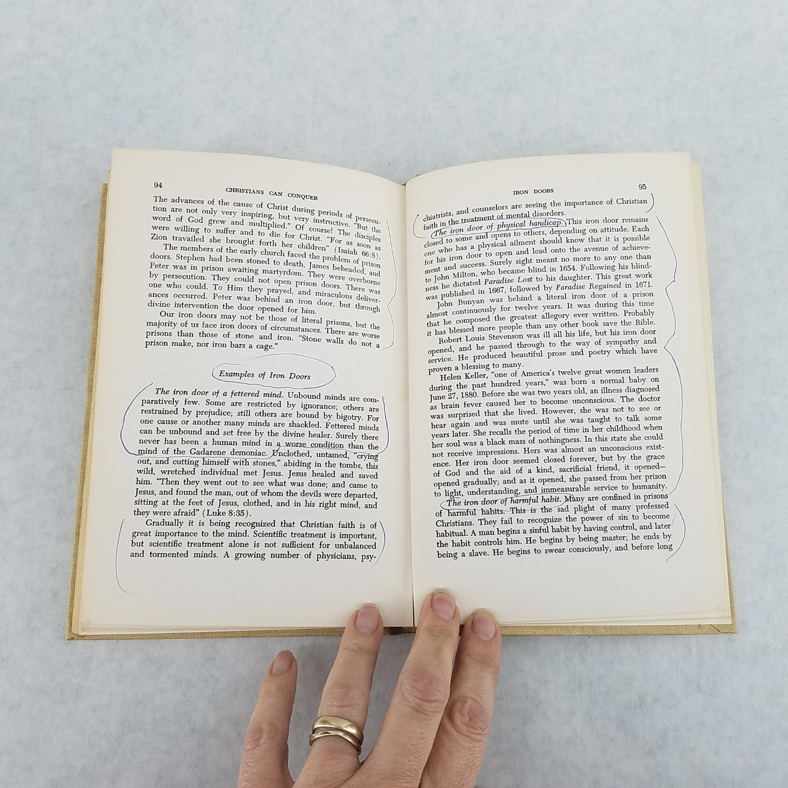Christians Can Conquer – 1964 1st Edition Hardcover by Robert Edward Humphreys