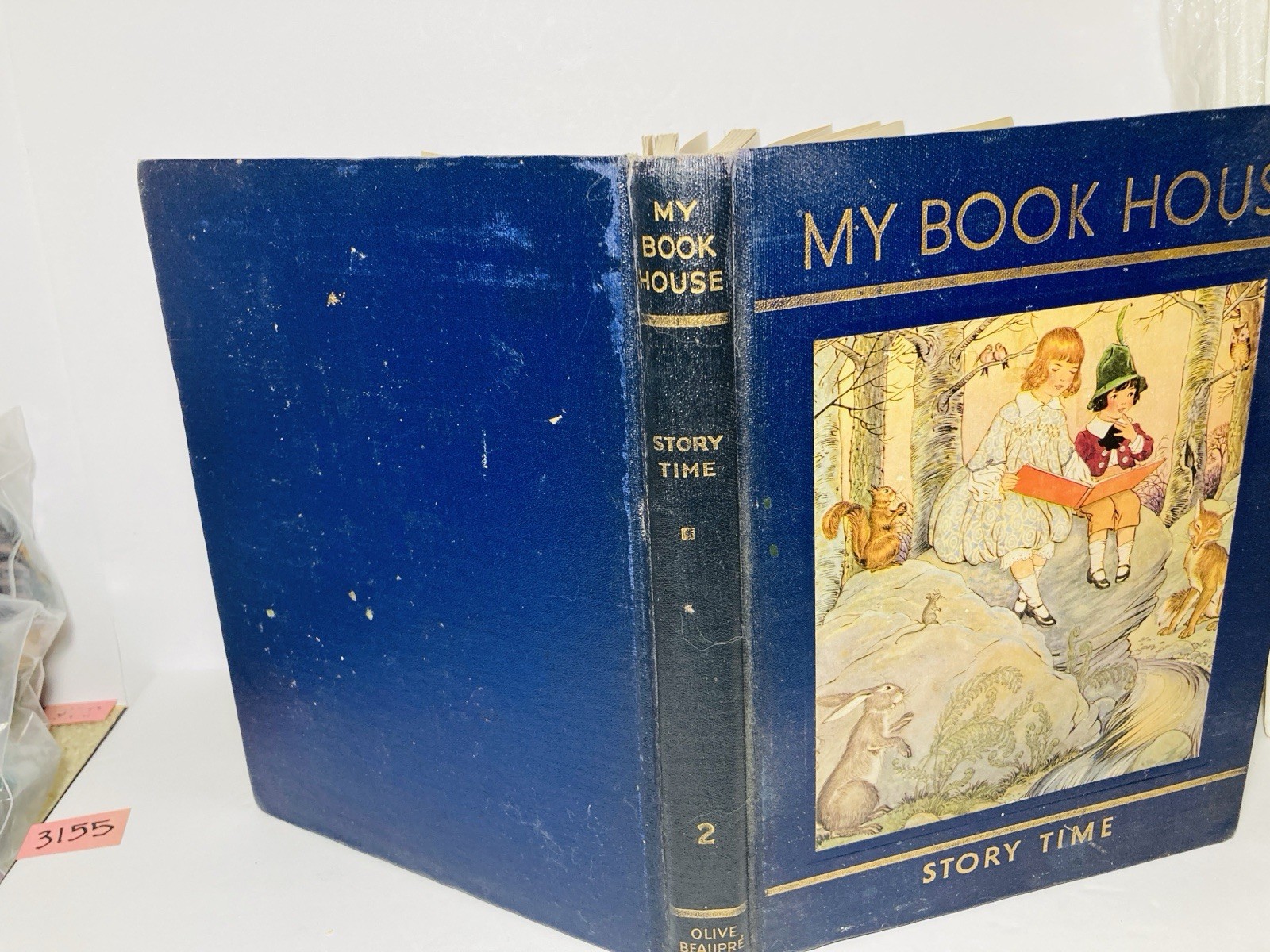 1947 My Book House Story Time Vol 2 Little Black Sambo Children’s 224 Pages HC