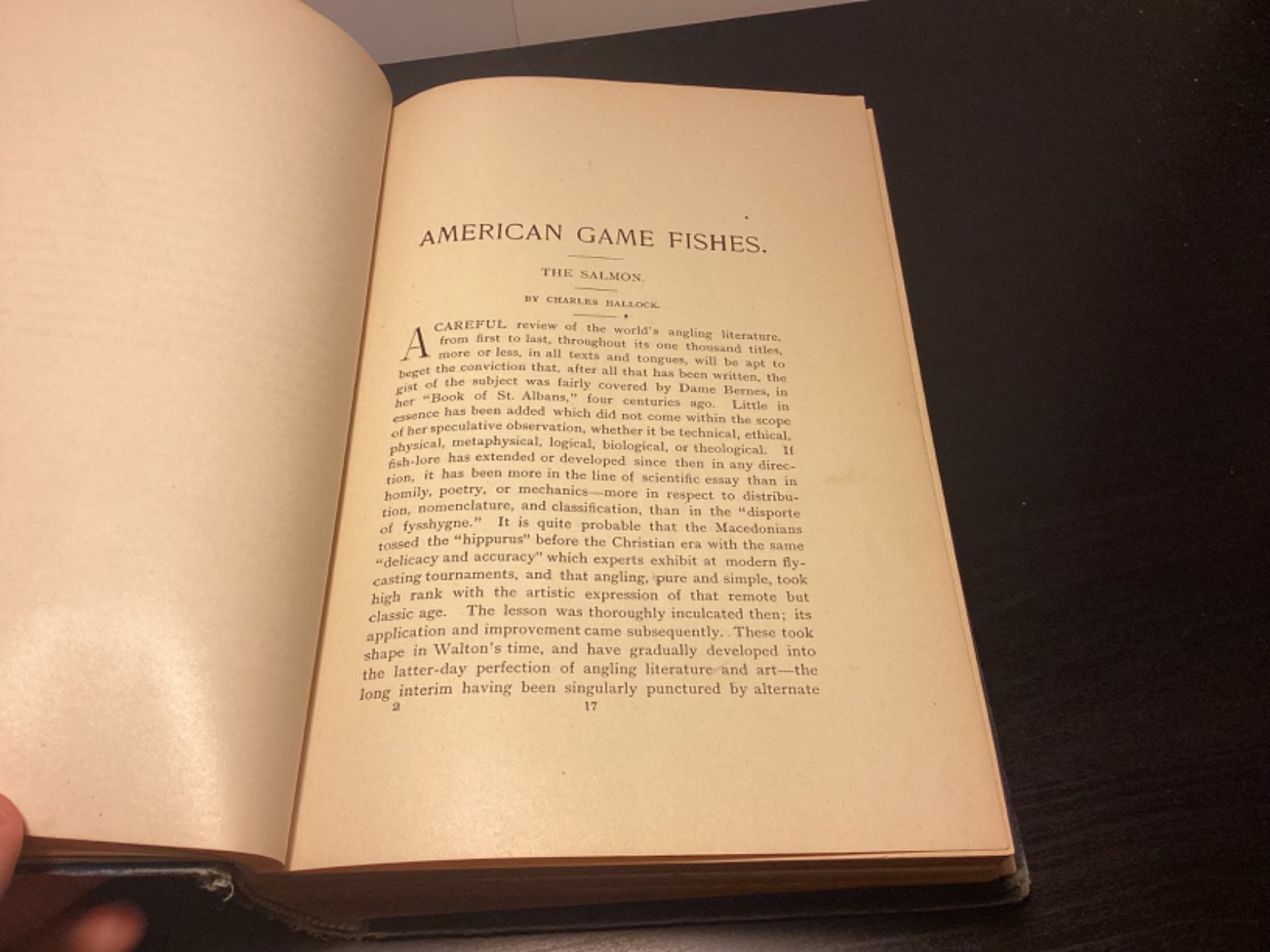 1892 American Game Fishes – Rand McNally Illustrated Work