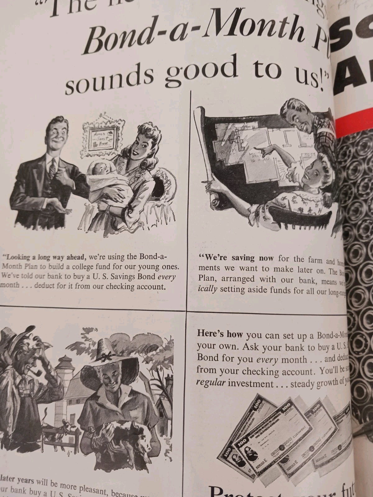 Scientific American Bound Copies 1942 & 1947 Great Illustrations & Ads War Prepa