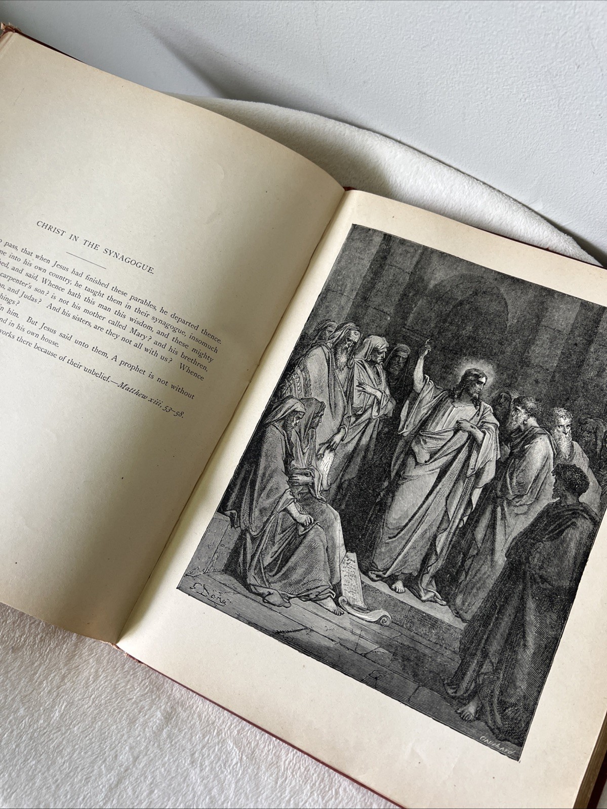 The Dore’ Bible Gallery; Illustrated by Gustave Dore’ 1889