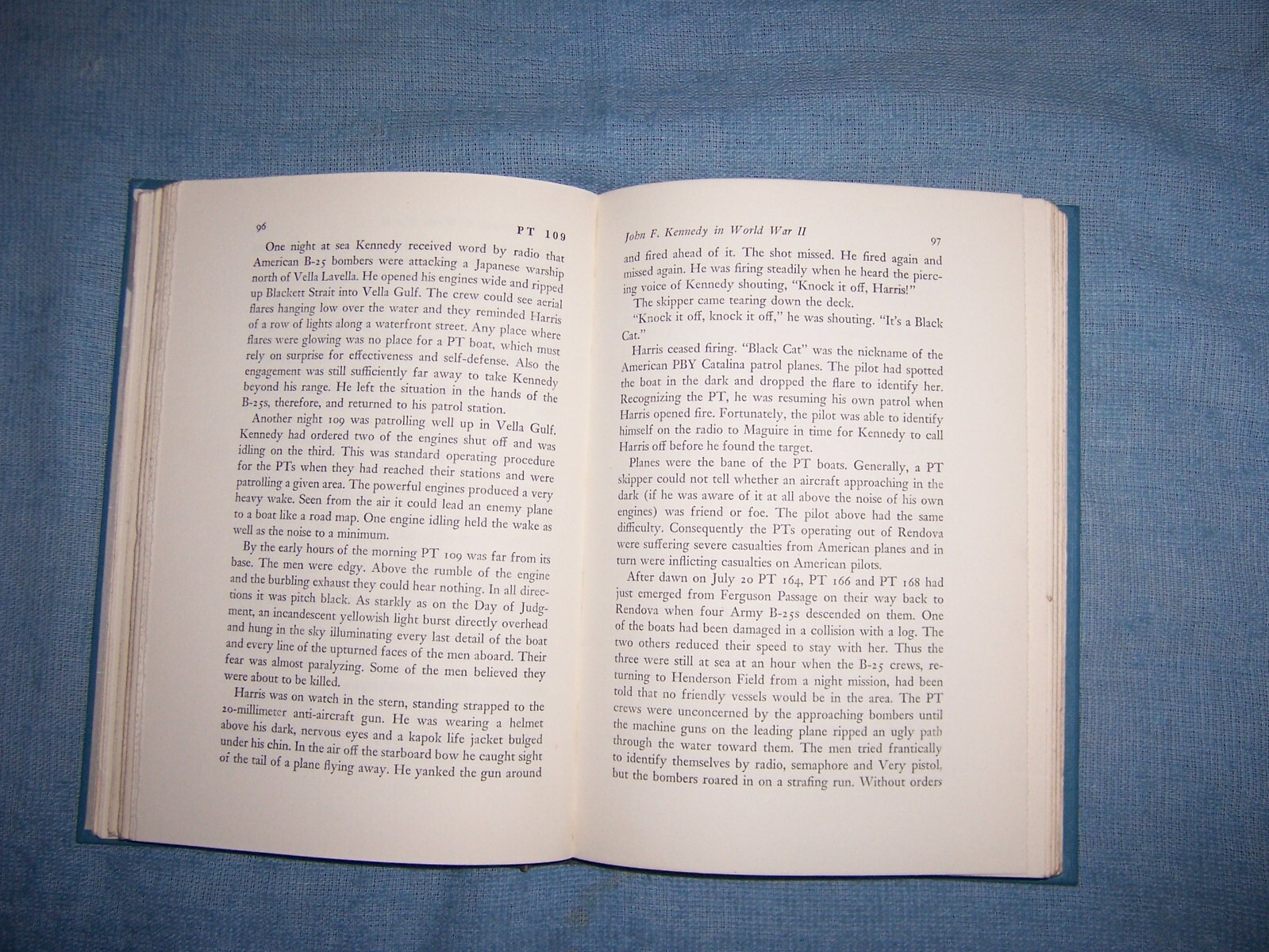 PT 109 by Robert J. Donovan/1st Ed/HCDJ/Military/War/WWII 1939-45