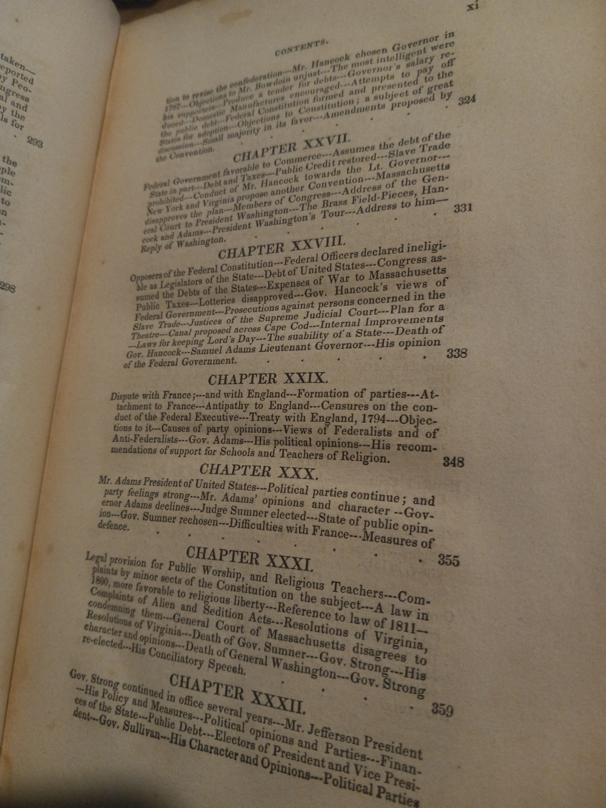1835 HISTORY OF MASSACHUSETTS 1620 TO 1820 ILLUSTRATED 1ST ED! BY ALDEN BRADFORD