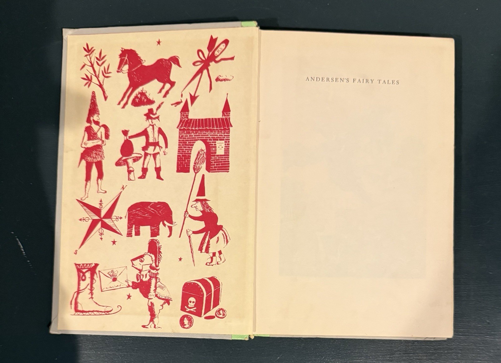 Andersen’s Fairy Tales 1956 Nelson Doubleday Hardcover