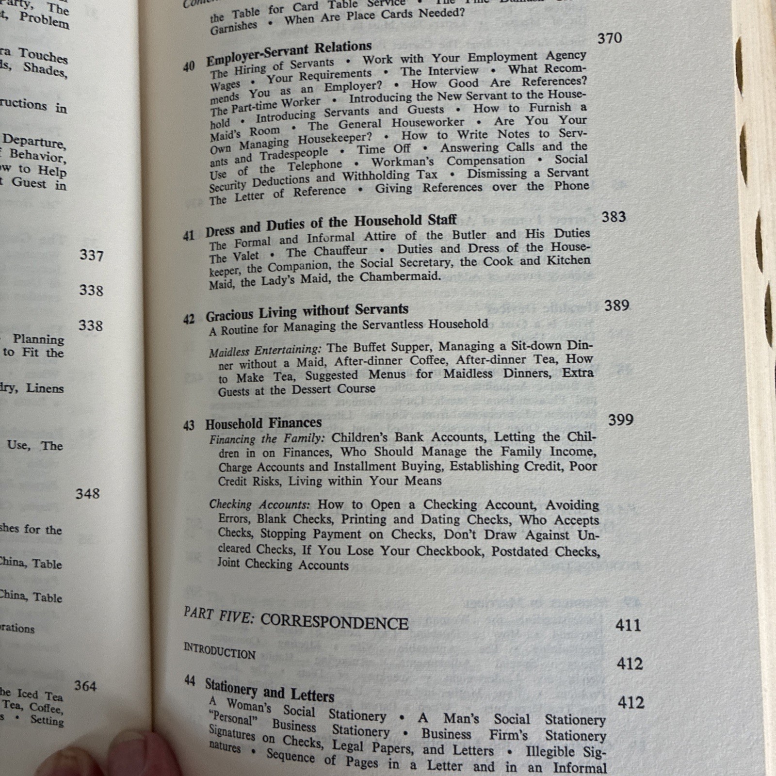 Amy Vanderbilt’s New Complete Book of Etiquette, Copyright 1967 Doubleday HC