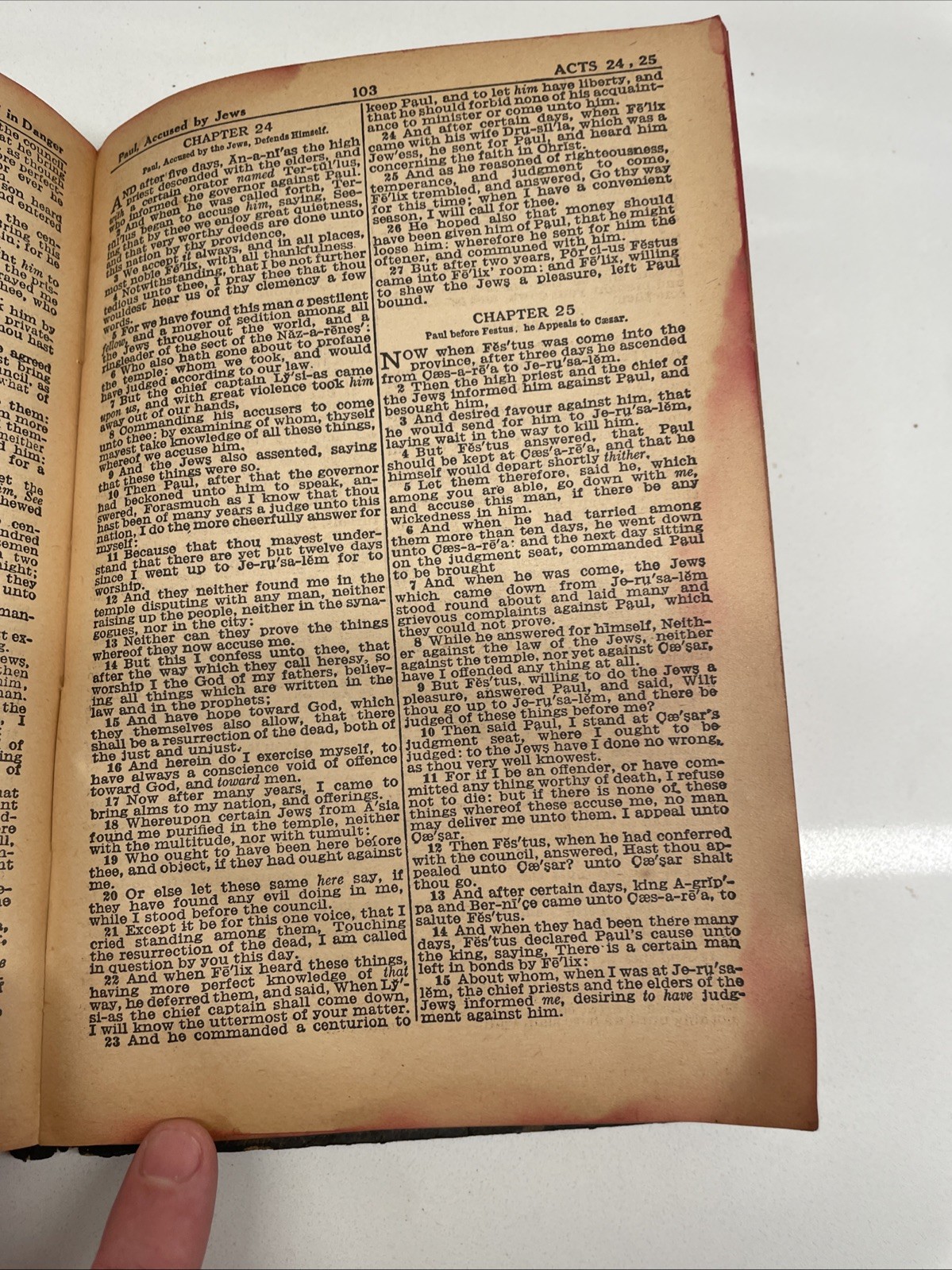 The Self Pronouncing New Testament Of Our Lord And Savior Jesus Christ Unknown