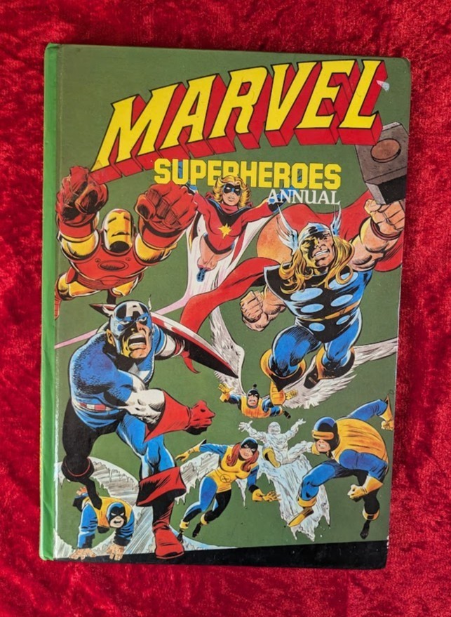 MARVEL SUPERHEROES ANNUAL – Marvel Comics international – 1980 – Hardback