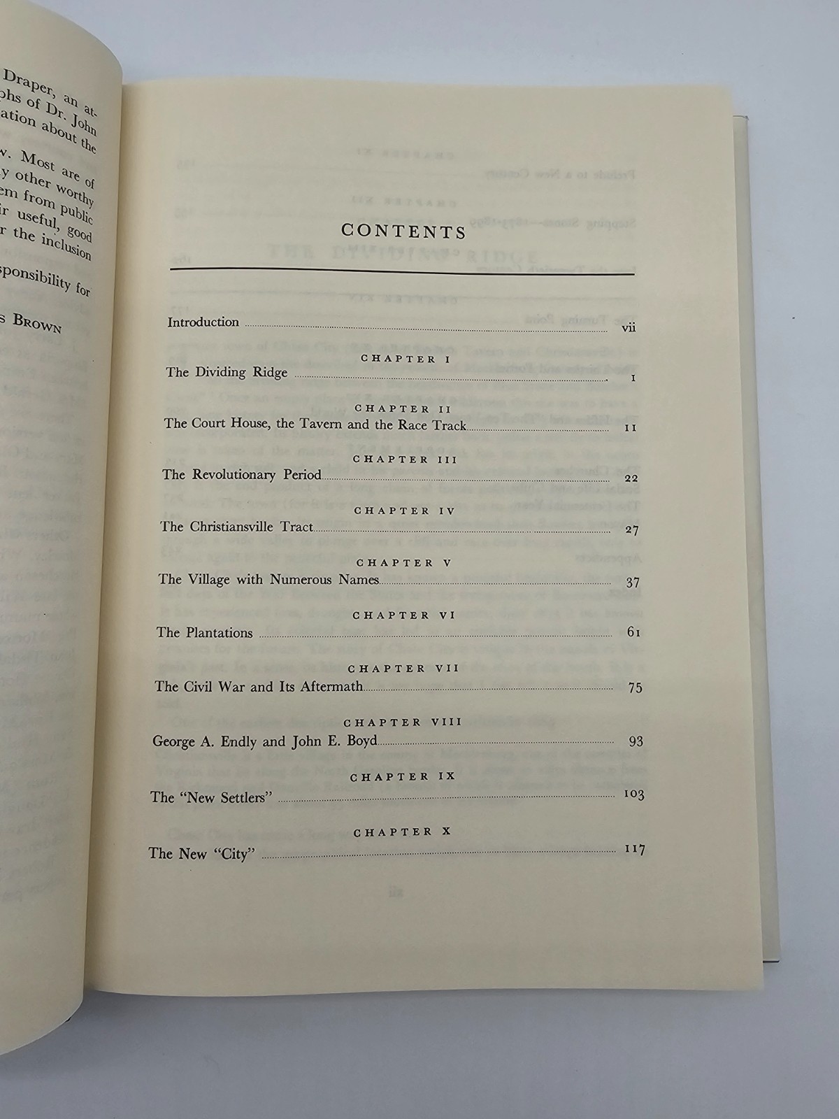 Chase City and Its Environs 1765-1975 Douglas Summers Brown Virginia History DJ