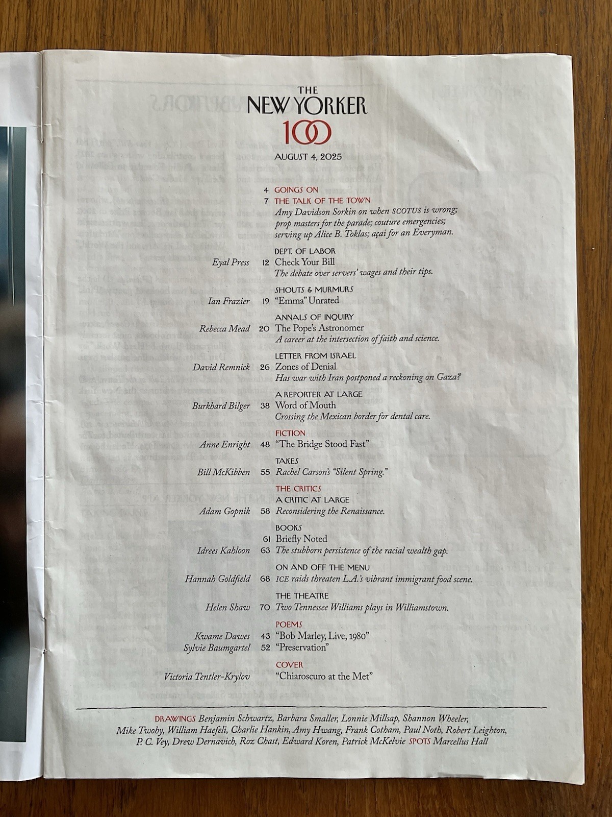 New Yorker 2025 August 4~Chiaroscuro at the Met~Museum of Art steps~Renaissance