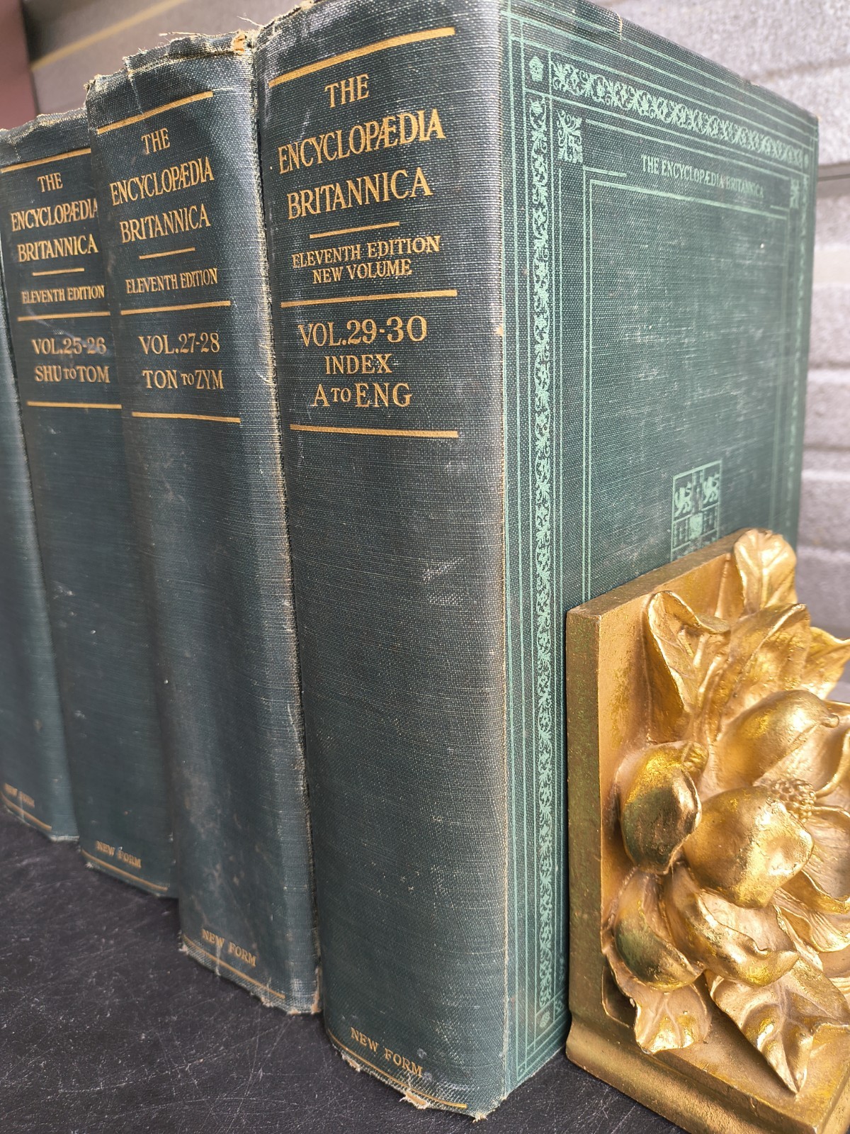 11 Ed Encyclopedia Britannica Complete Set (1-29 Vol + Index) Eleventh Edition