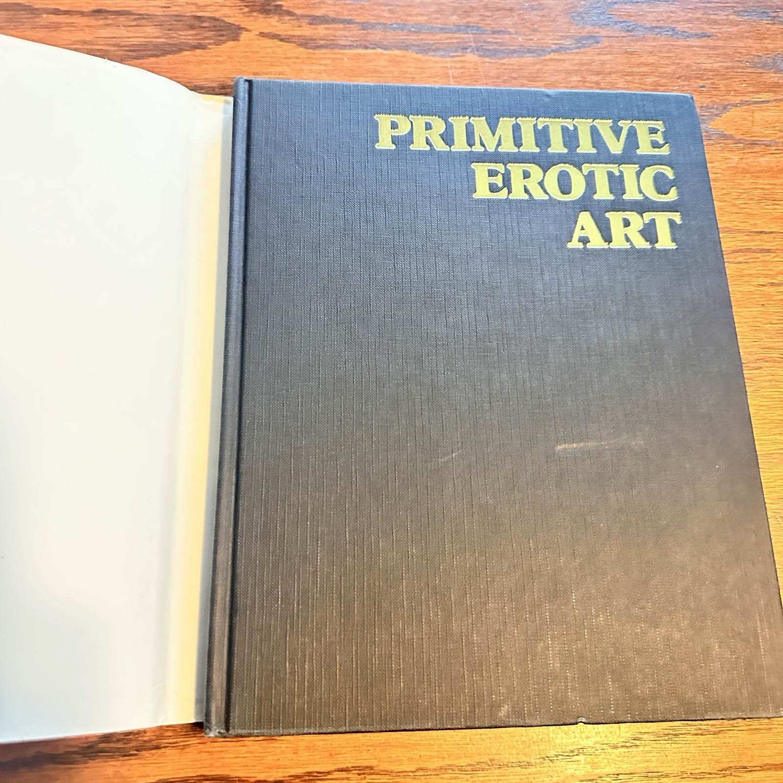 Vintage 1983 Hardcover Primitive Erotic Art Book