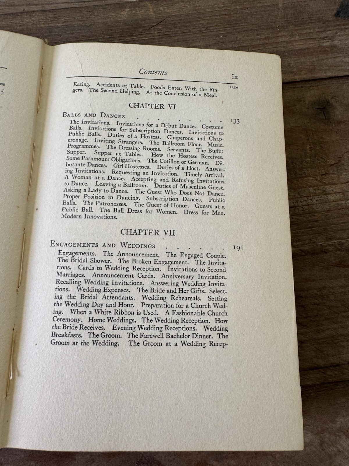 1921 Emily Holt Encyclopaedia of Etiquette Vol 1 Hardcover Doubleday Vintage