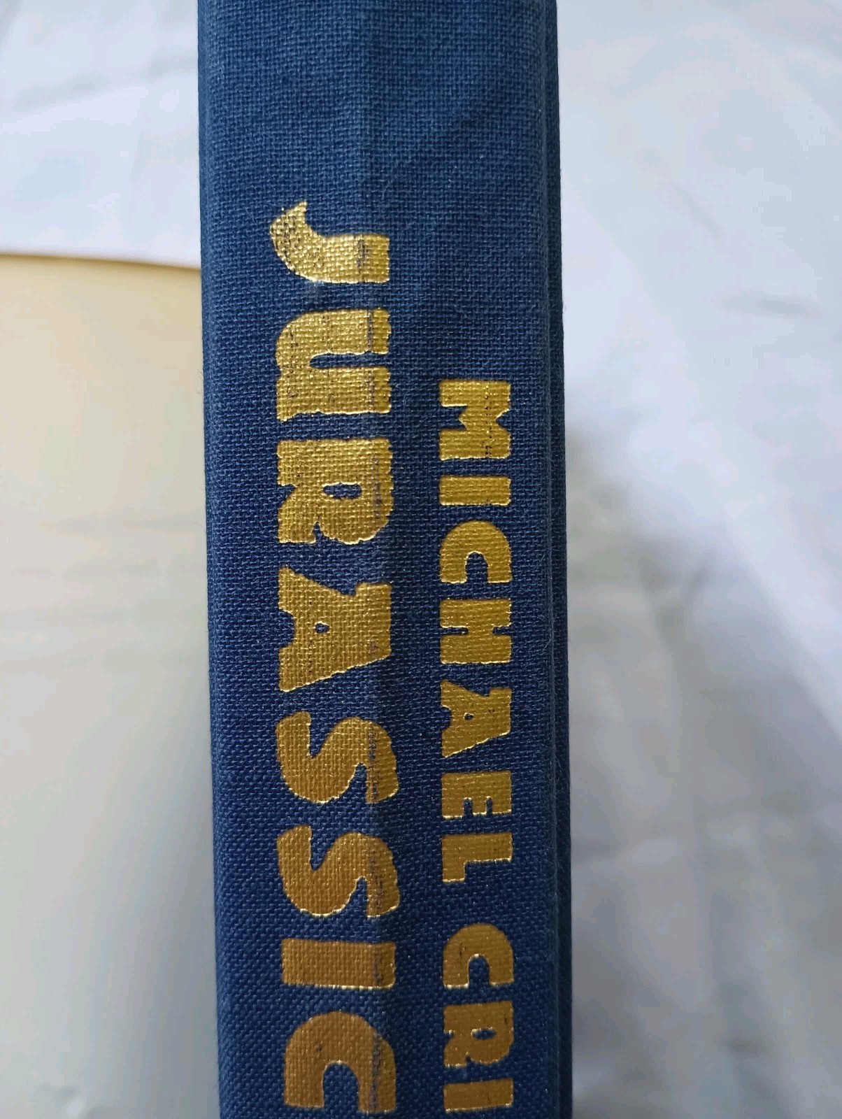Jurassic Park (1990) SIGNED Michael Crichton 2nd Printing Before Publication HC