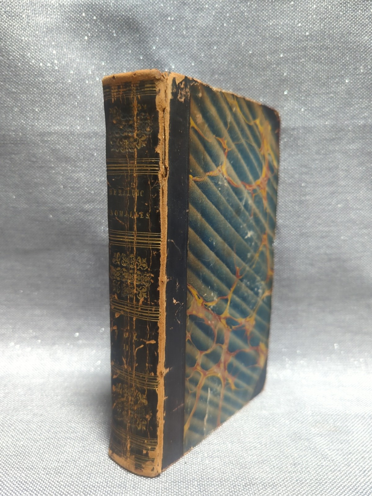 1824 Heraldic Anomalies Vol 1 2nd Ed owner Reuben David Sassoon Handwritten Poem