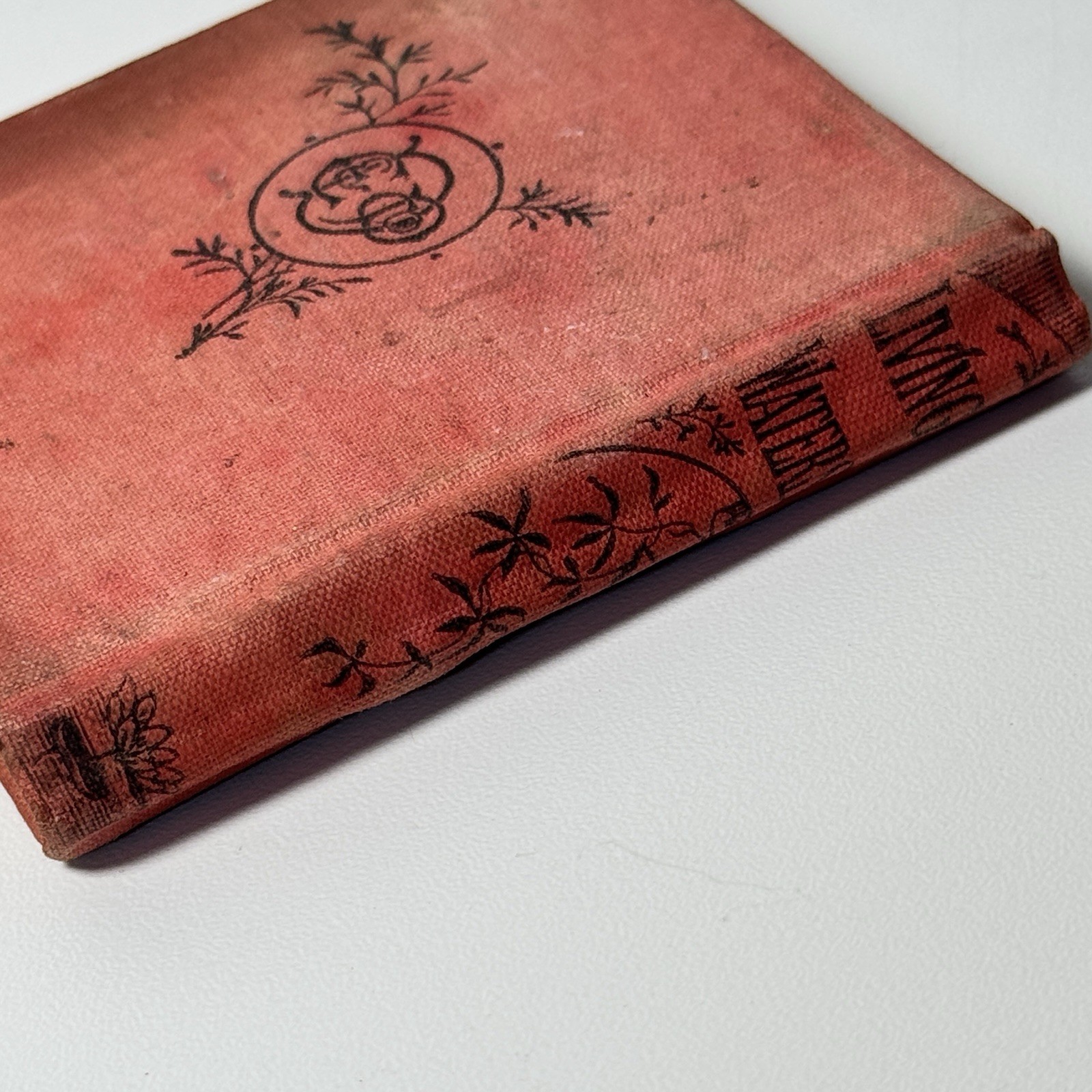 Rare Antique 1885 Miniature Book Living Waters E.P. Dutton Victorian Devotional