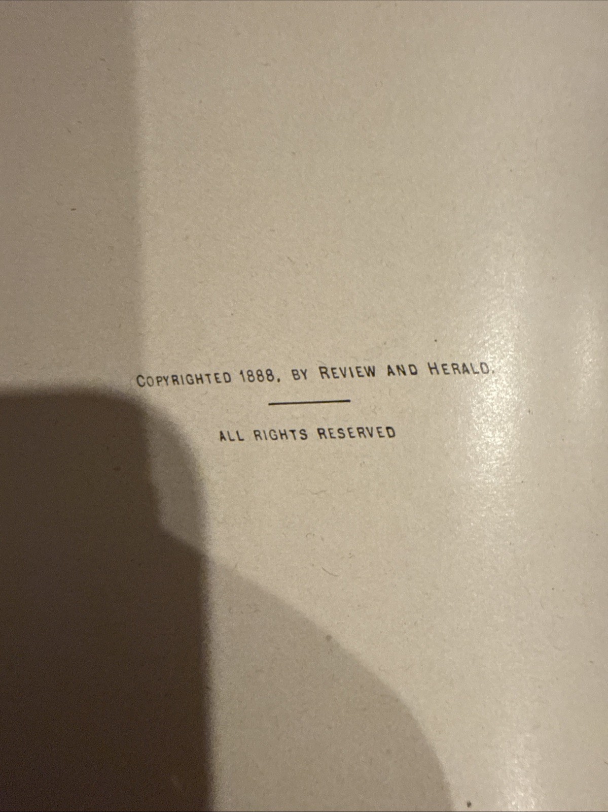 BIBLE READINGS FOR THE HOME CIRCLE (Review & Herald) 1888 1st edition hardcover