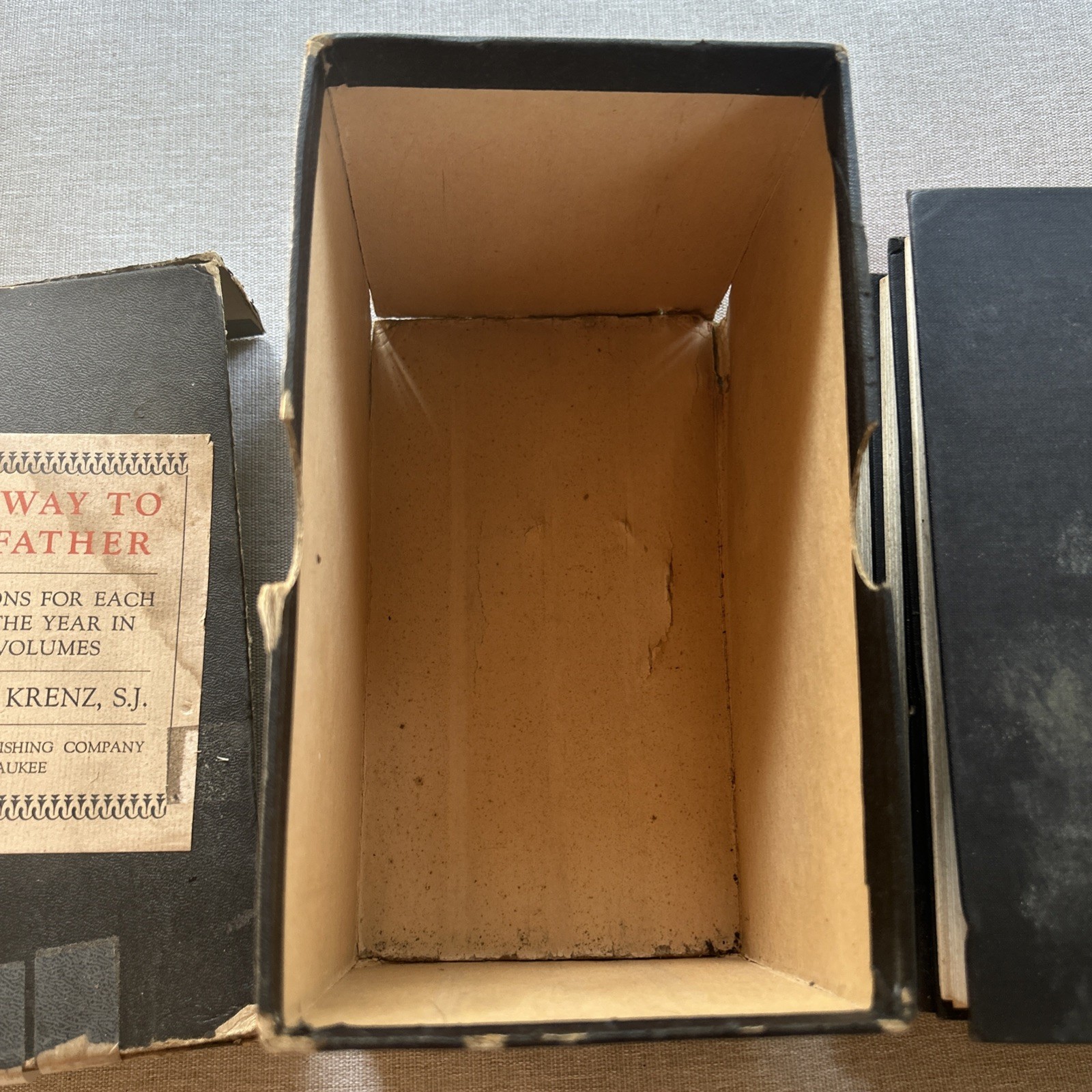 OUR WAY TO THE FATHER, Vol I-IV by Leo M. Krenz – 1952 – vintage Catholic