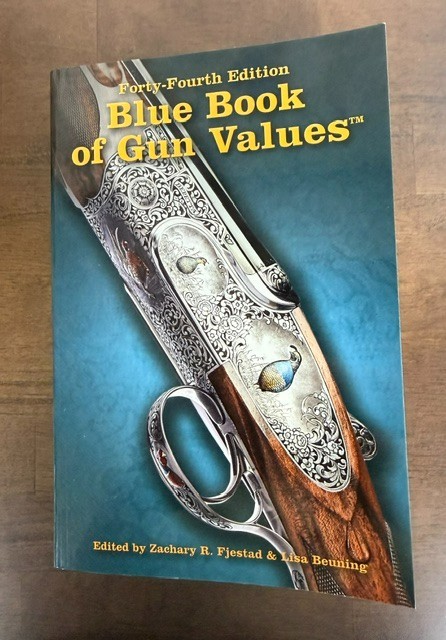 Blue Book of Gun Values (44th Edition, 2023) Softcover Good