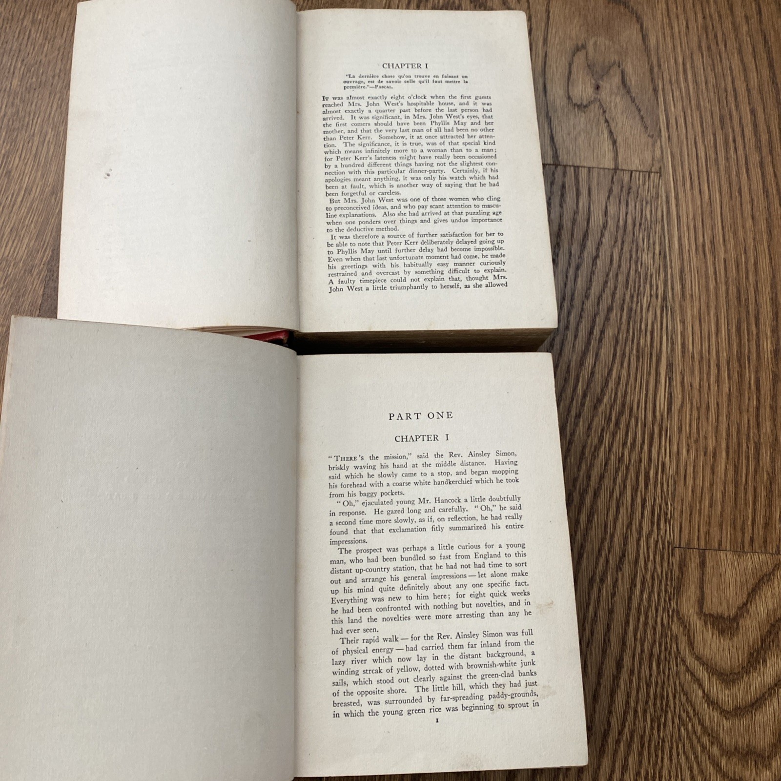 2 Putnam Weale Books Unknown God Human Cobweb 1910 1911 China Peking Missionary