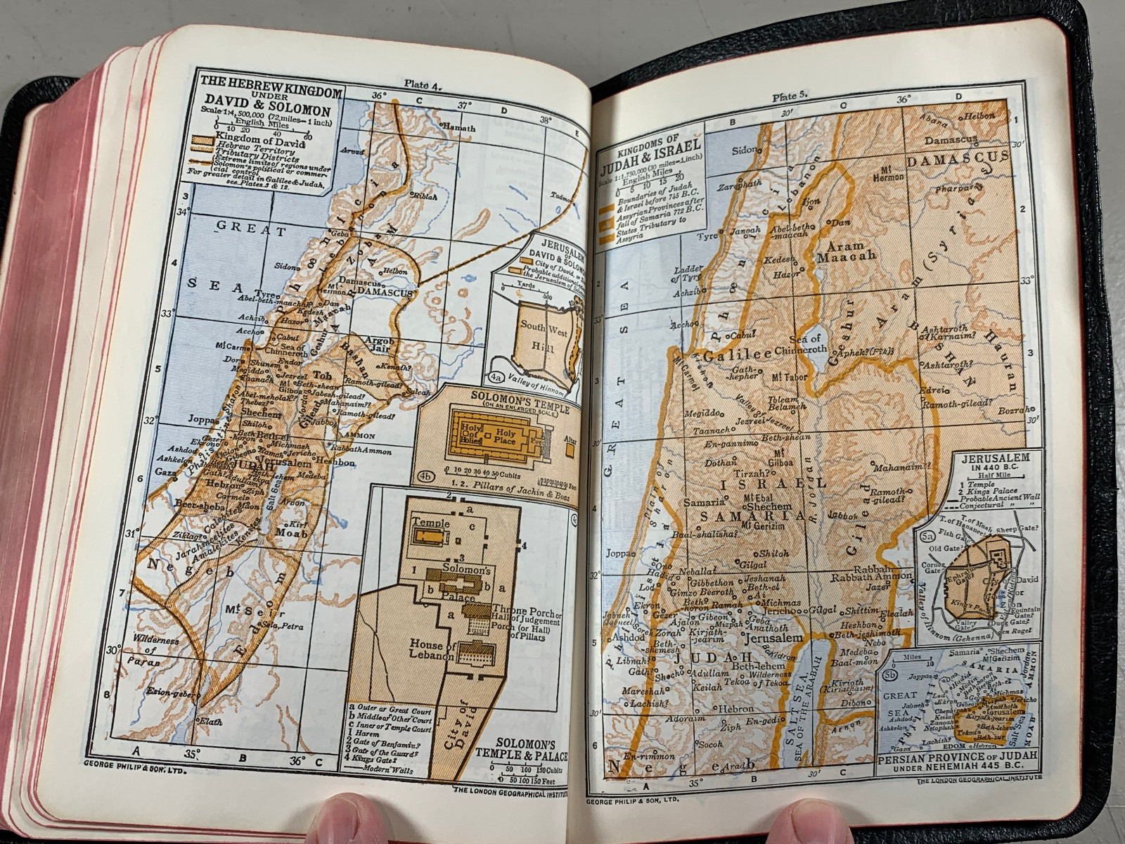 1945 Oxford KJV King James Version Bible Scofield Reference Edition Minion 133X