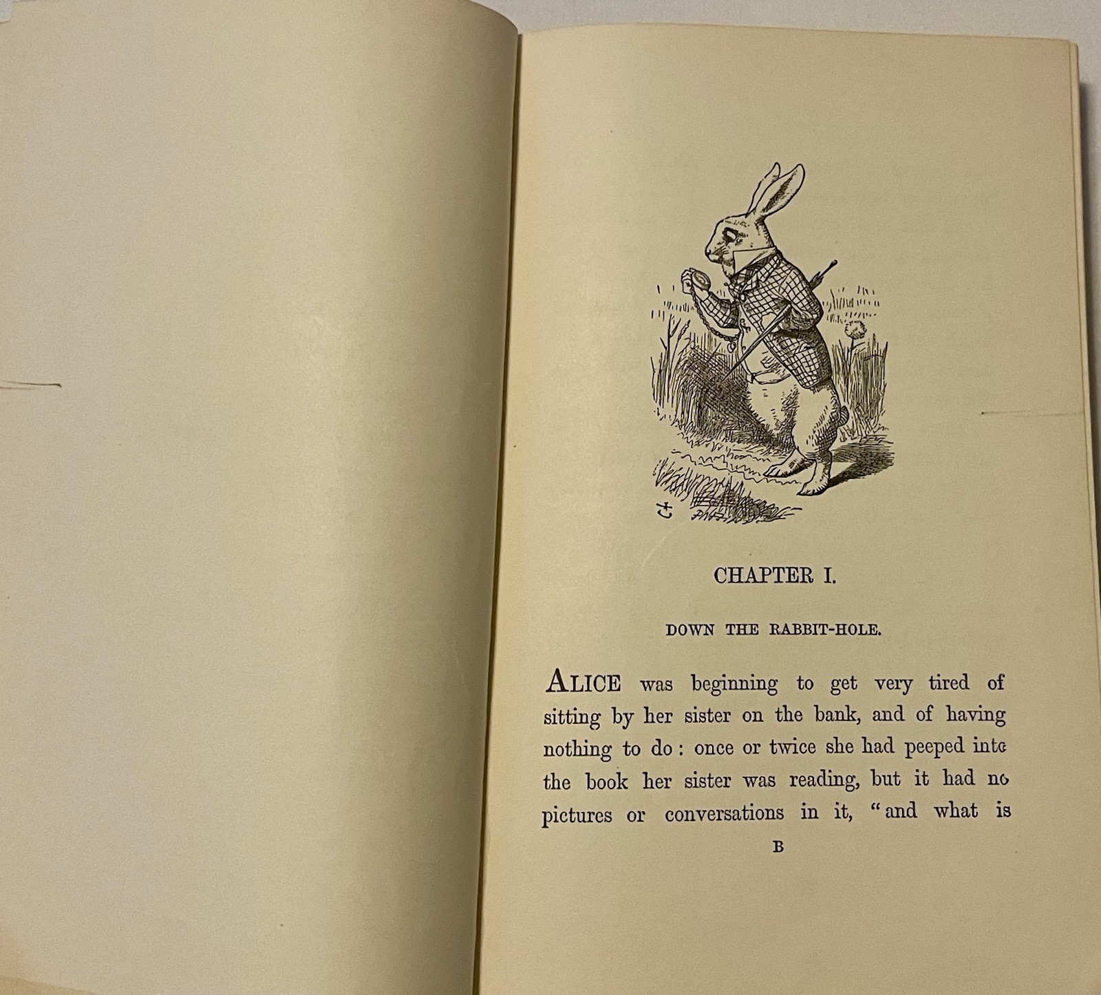 Alice’s Adventures in Wonderland-Lewis Carroll HC 1941 Facsimile Of First Ed.