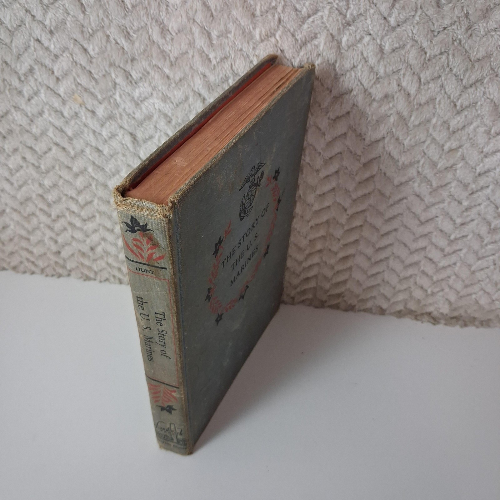 Vintage 1951 Story Of The U.S. Marines George P Hunt Landmark HC Random House