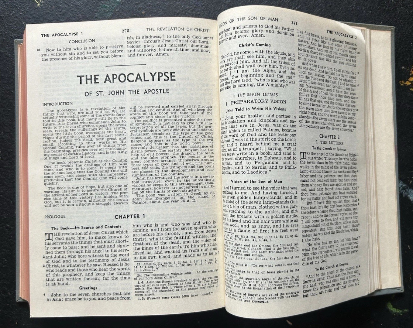 Vtg. Benzinger Brothers, New American Catholic Holy Bible, Confraternity Version