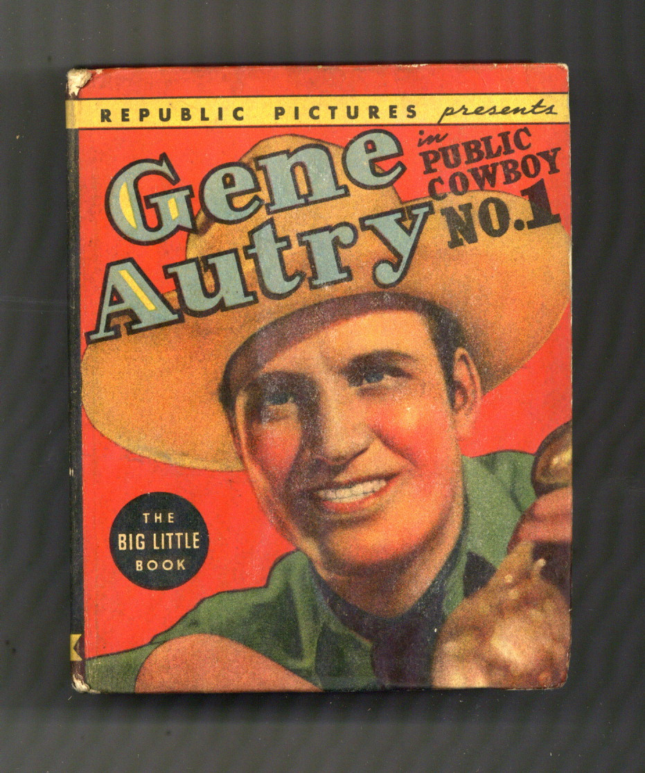 Gene Autry in Public Cowboy No. 1 #1433 VG 1938