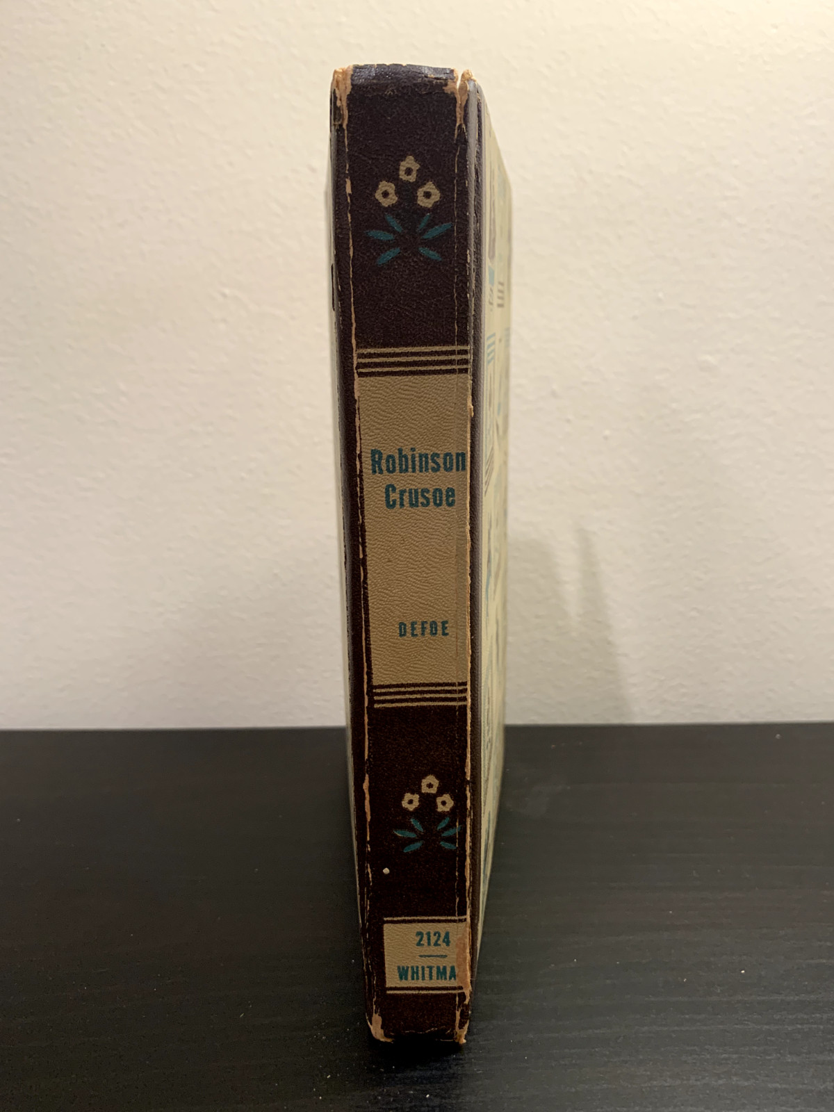 The Life and Adventures of Robinson Crusoe Daniel Defoe Vintage Whitman Classic