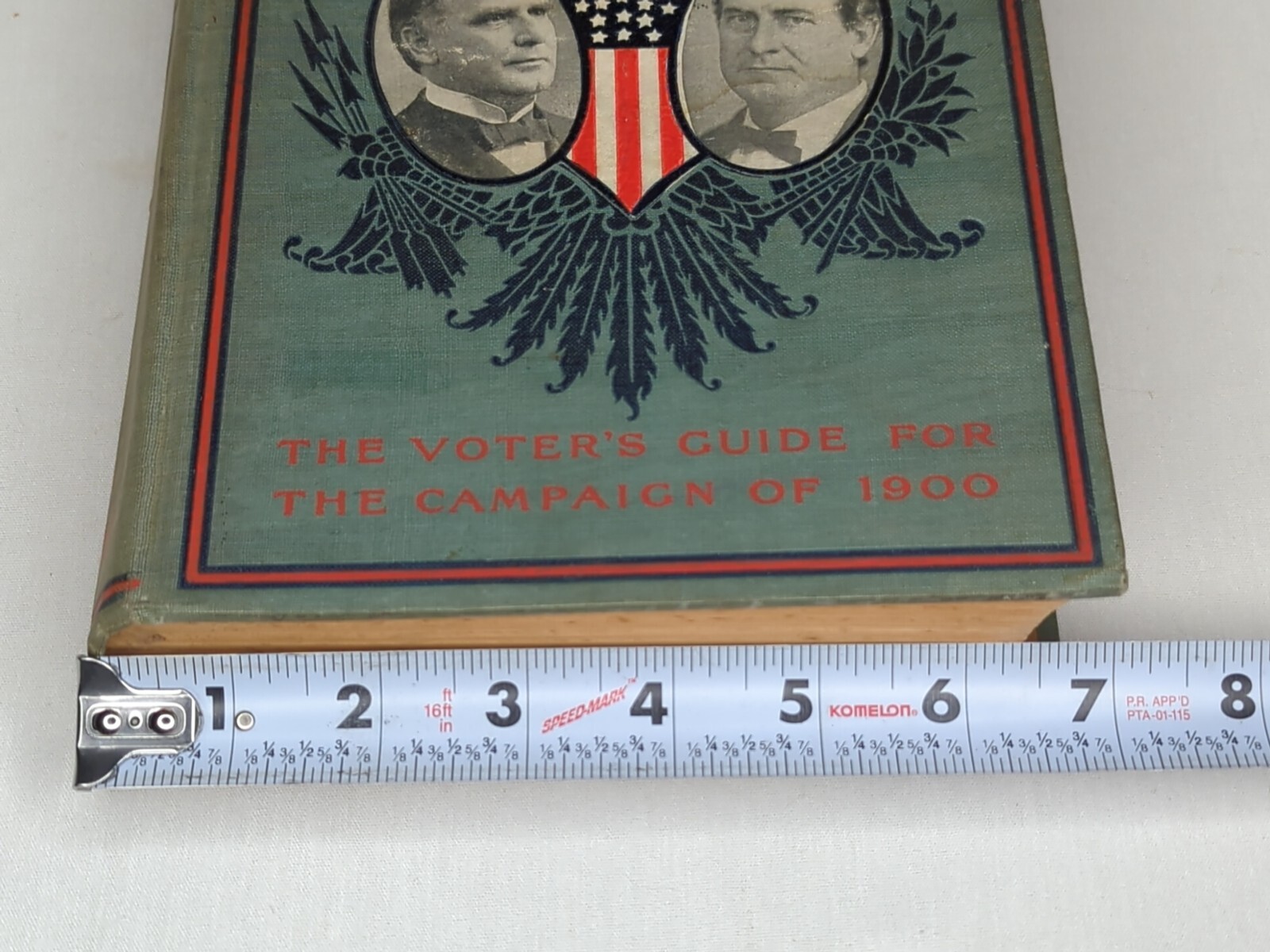 Great Issues & National Leaders 1900 Antique American Political Book