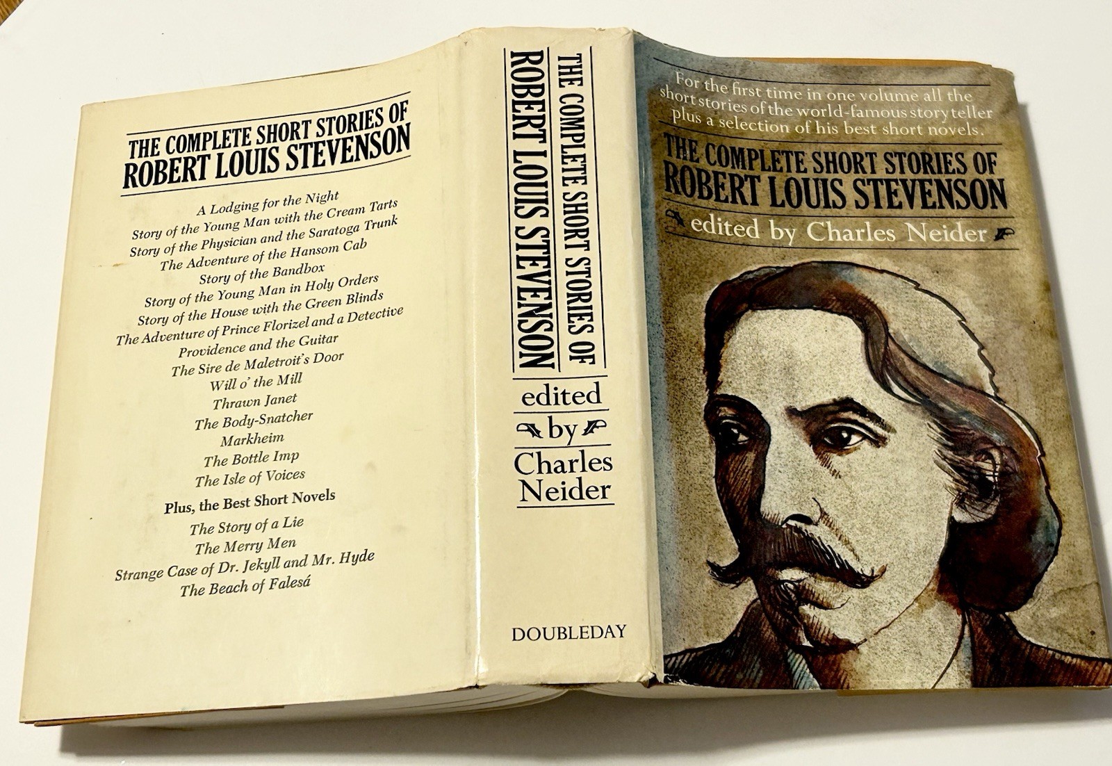 Complete Short Stories Robert Louis Stevenson 1969 Hardcover Book Club DJ Neider
